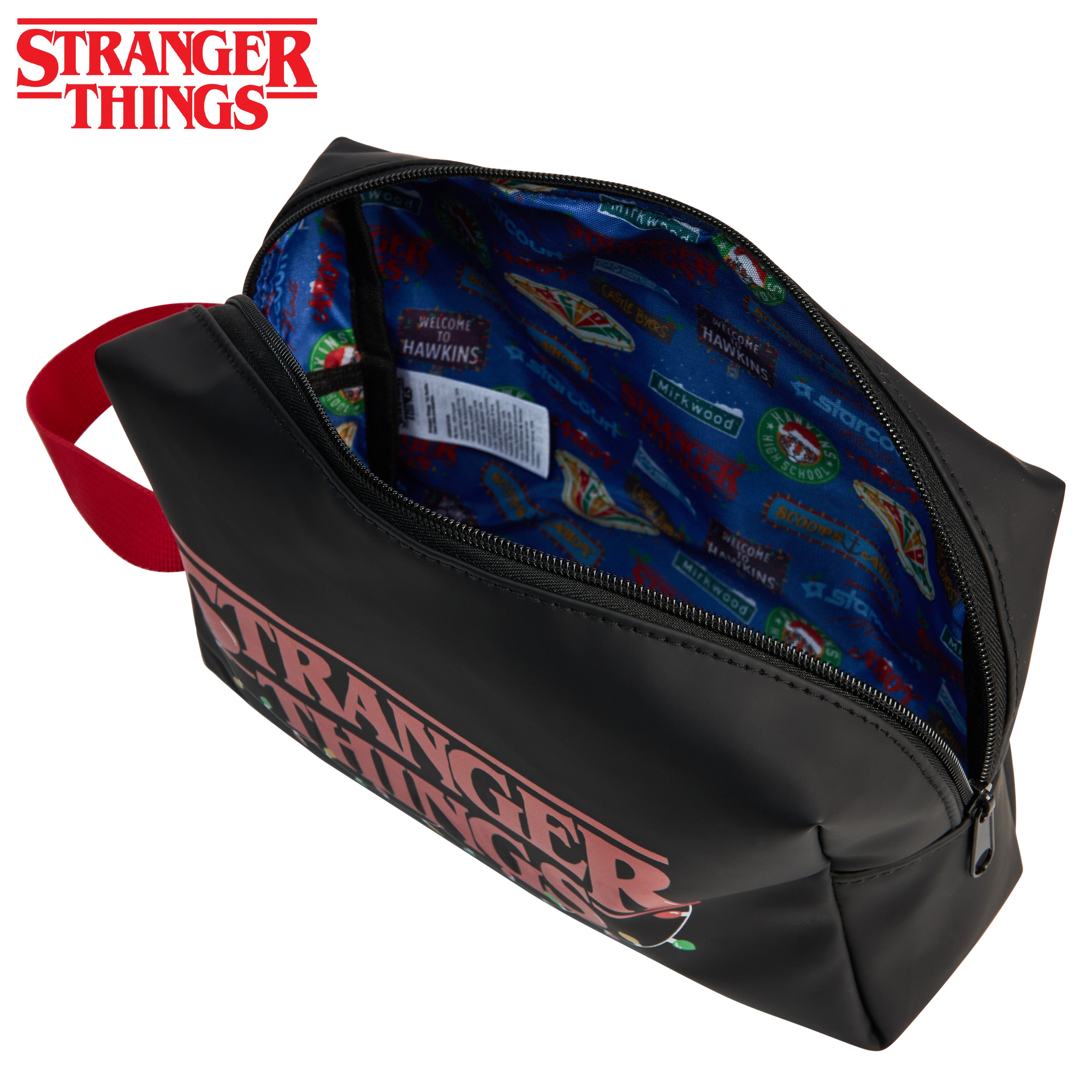 get-trend-stranger-things-trousse-toilette-noir-rouge image 6