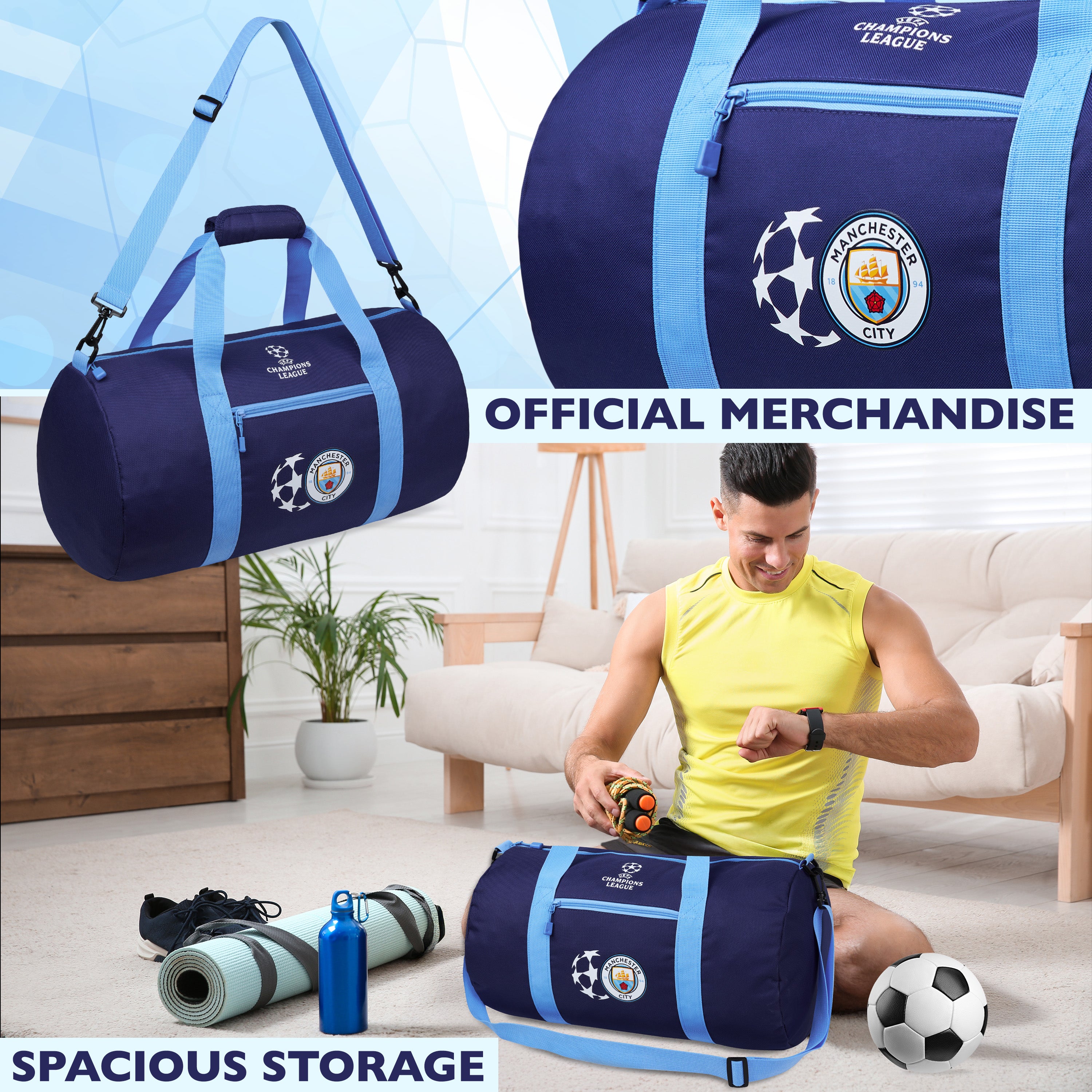 manchester-city-sac-sport-duffle-50-cm-bandouli-re image 3