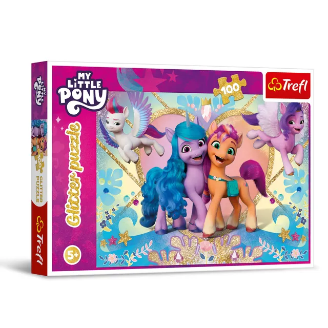 trefl-my-little-pony-puzzle-paillet-100-pi-ces-5-ans image 1