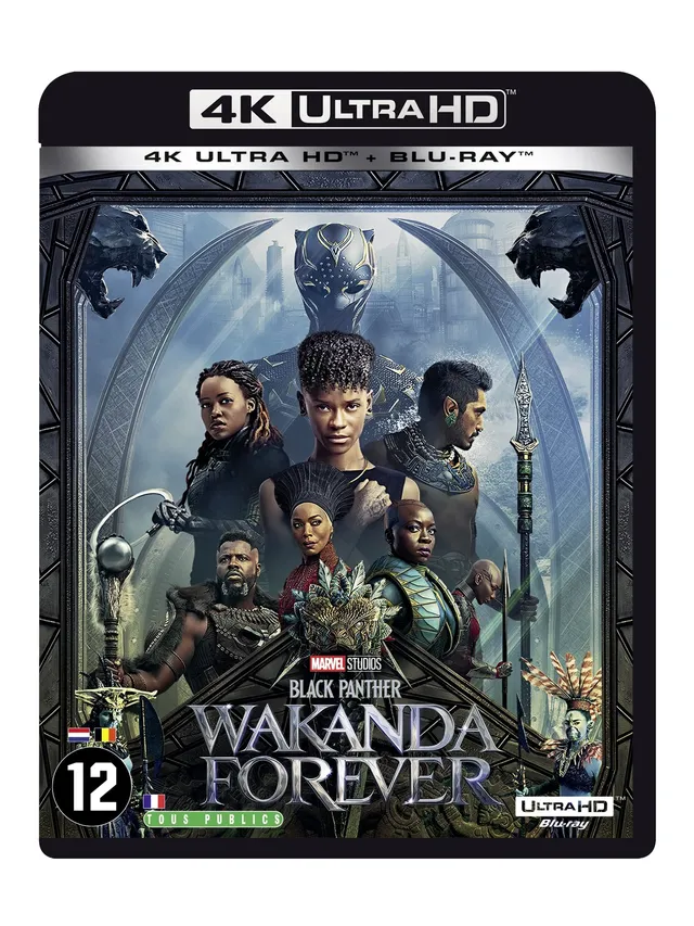 marvel-black-panther-2-wakanda-forever-combo-uhd-4k-blu-ray image 1