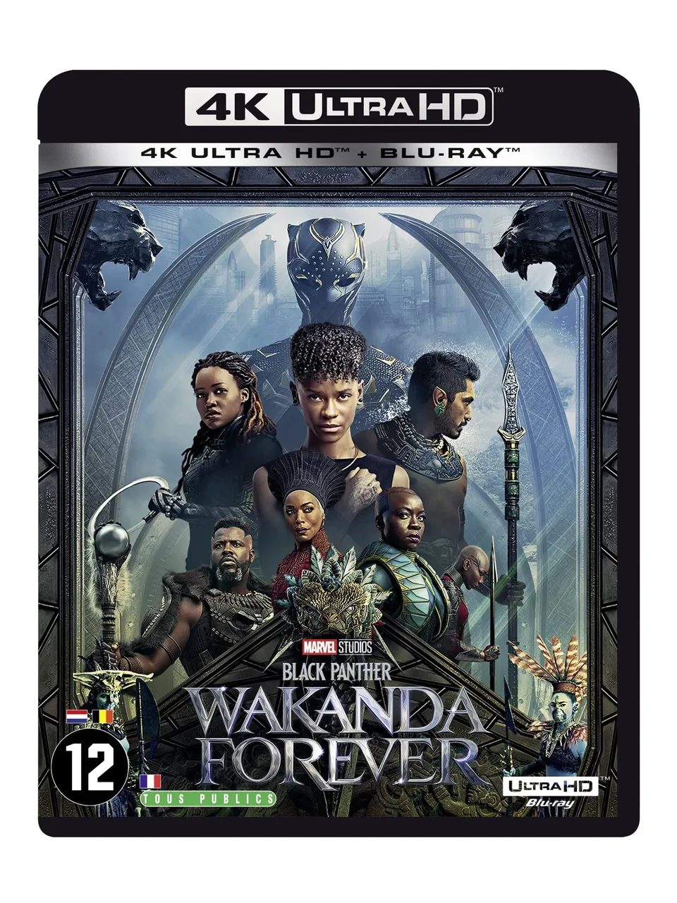 marvel-black-panther-2-wakanda-forever-combo-uhd-4k-blu-ray image 1