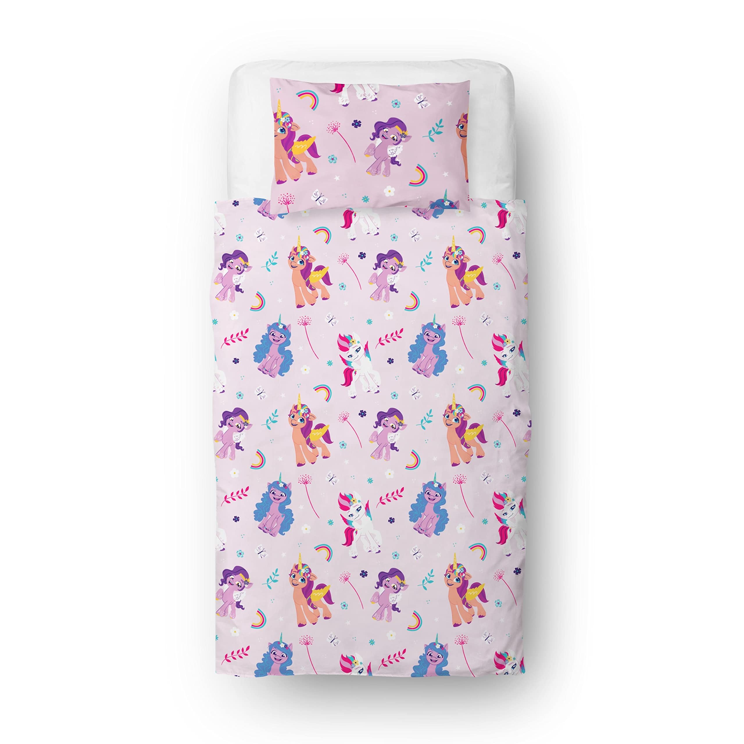 my-little-pony-parure-de-lit-simple-fleurs-135x200-polyester image 2