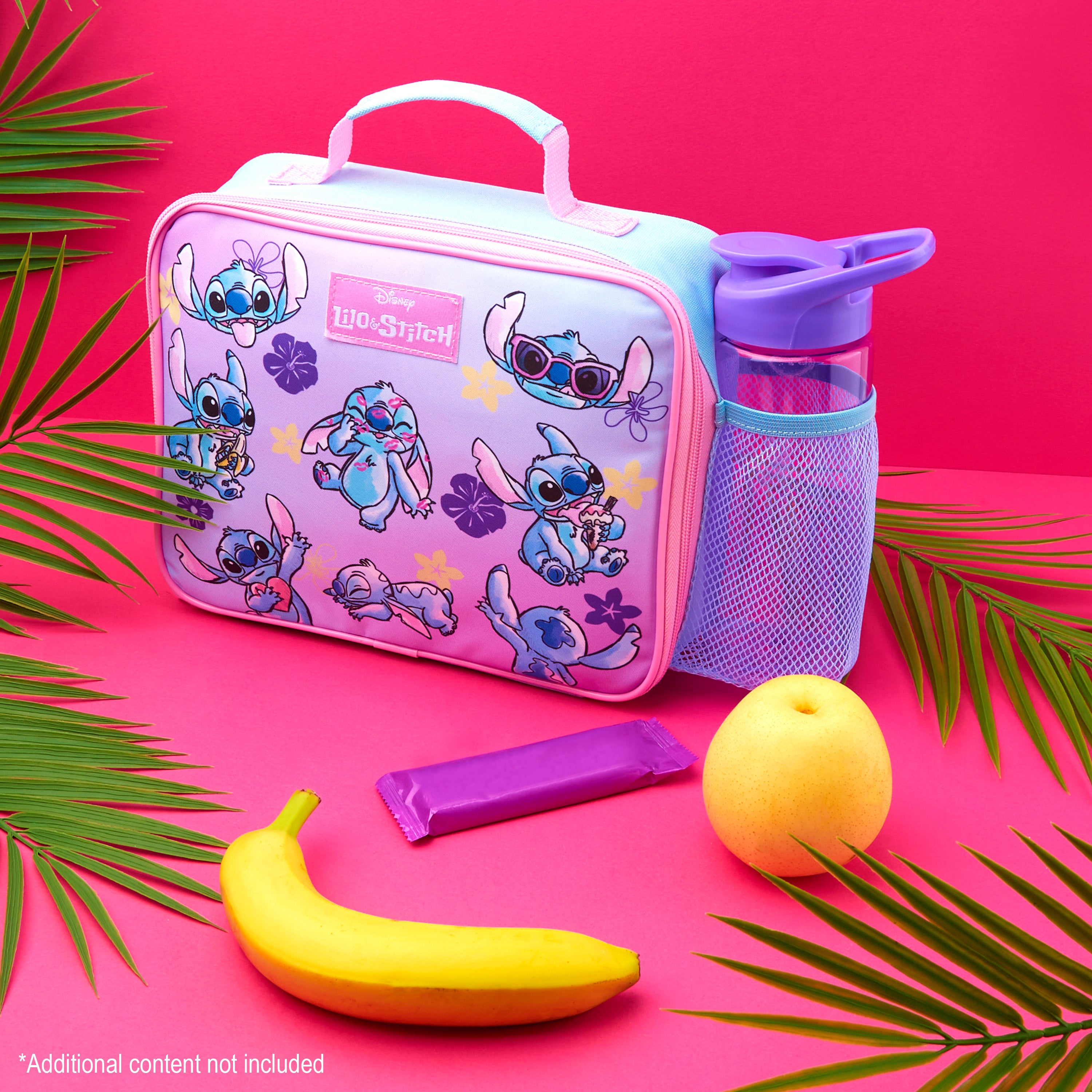disney-stitch-sac-repas-isotherme-enfant-rose-bleu-cole image 2