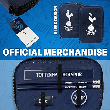 tottenham-hotspur-trousse-scolaire-garnie-3-compartiments image 4