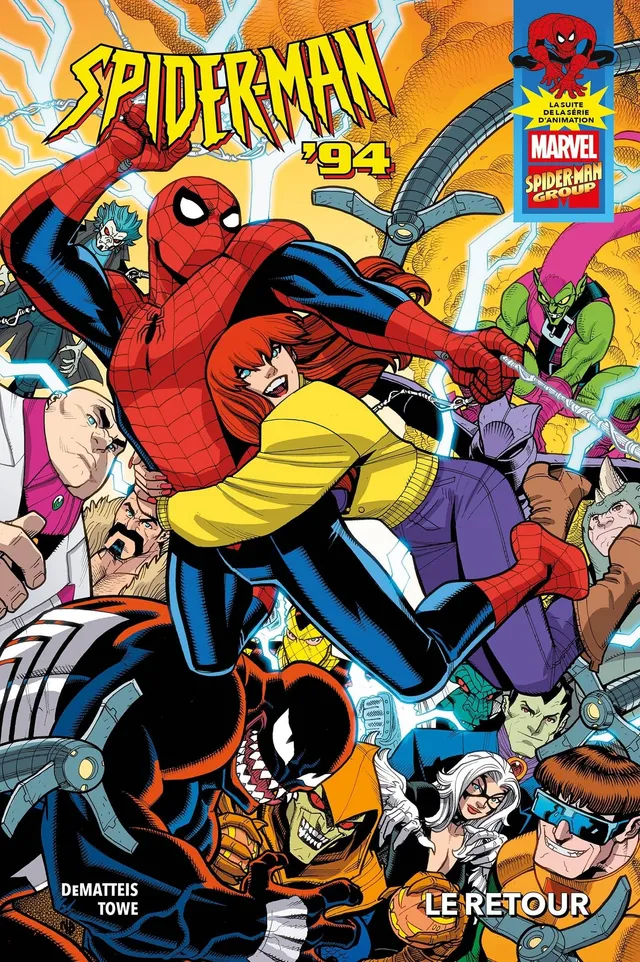marvel-spider-man-94-le-retour-bd-comics-ann-es-90 image 1