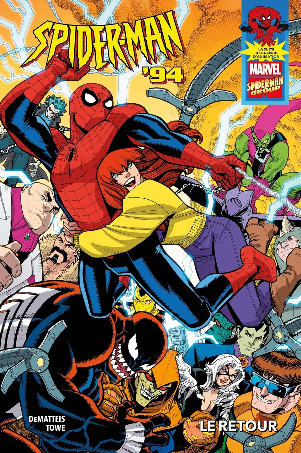 marvel-spider-man-94-le-retour-bd-comics-ann-es-90 image 1