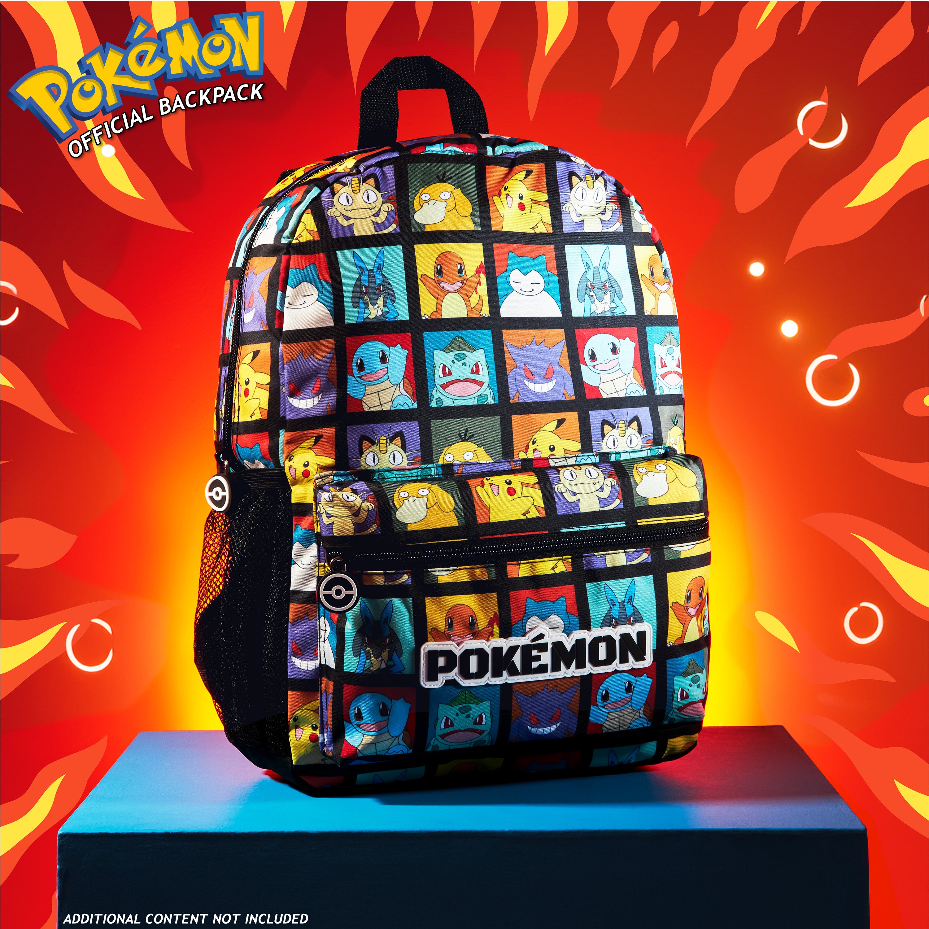 pok-mon-sac-dos-enfant-scolaire-poche-gourde-bretelles-matelass-es image 2