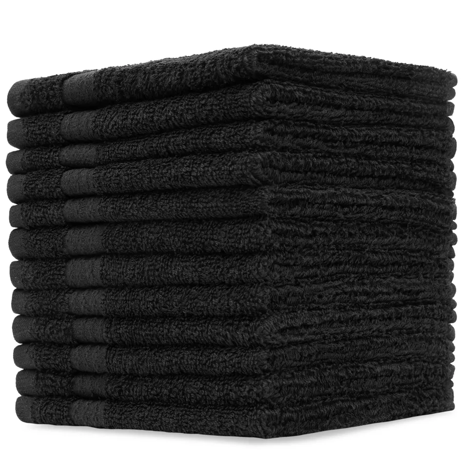 citycomfort-gants-toilette-coton-blanc-lot-12-30x30 image 1