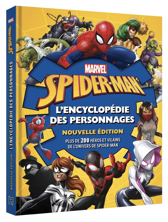 spider-man-l-encyclop-die-des-personnages-marvel-livre-nouvelle-dition image 1