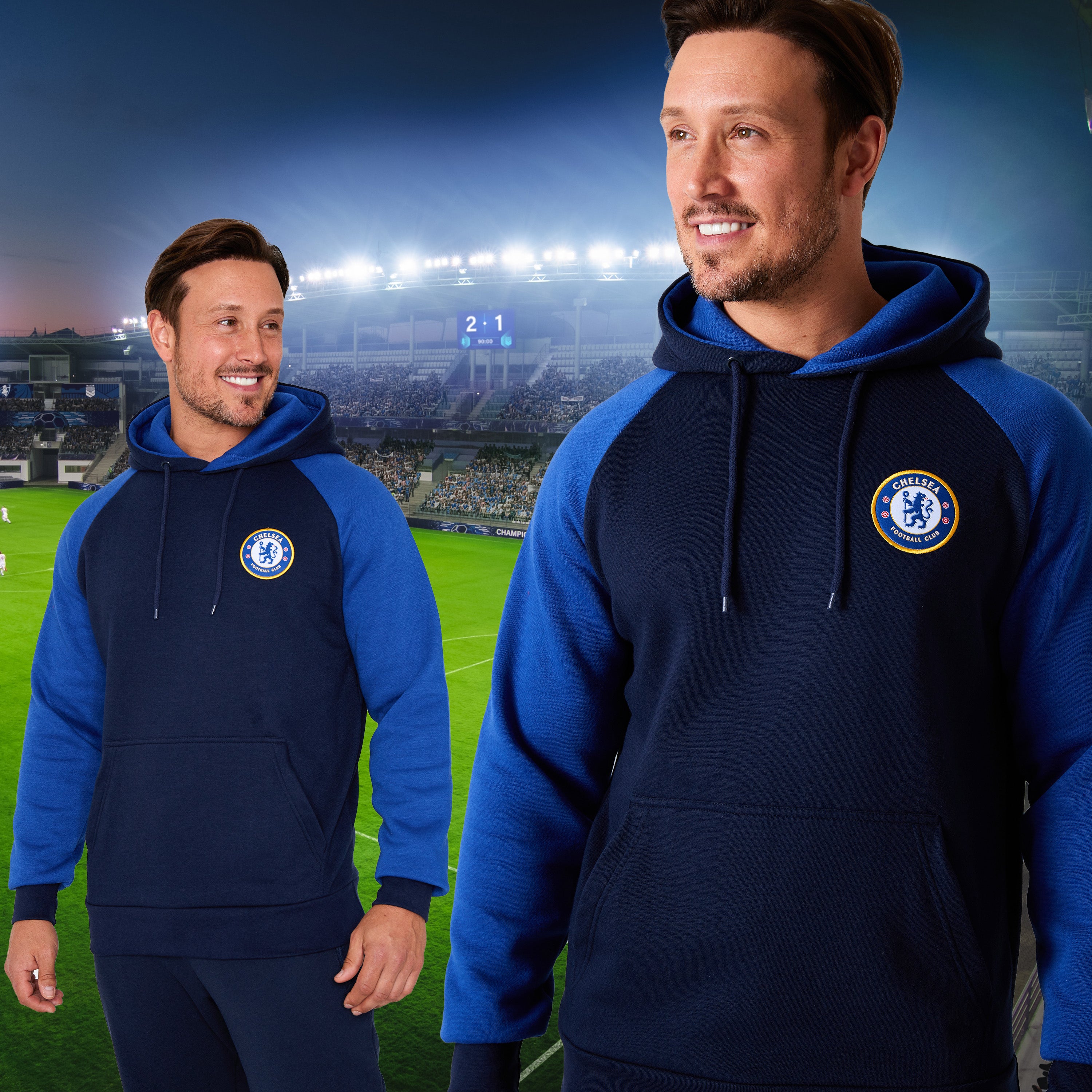 chelsea-fc-sweat-capuche-homme-poche-kangourou-taille-l image 4