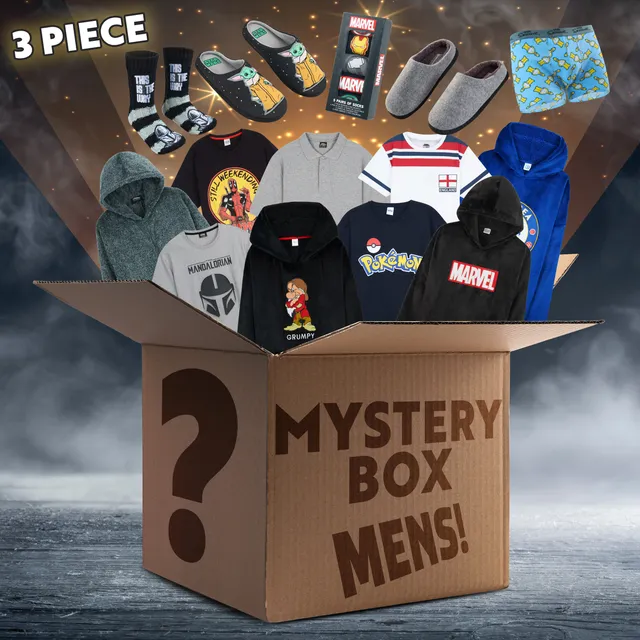 get-trend-men-box-myst-re-homme-3-v-tements-marvel-disney image 1