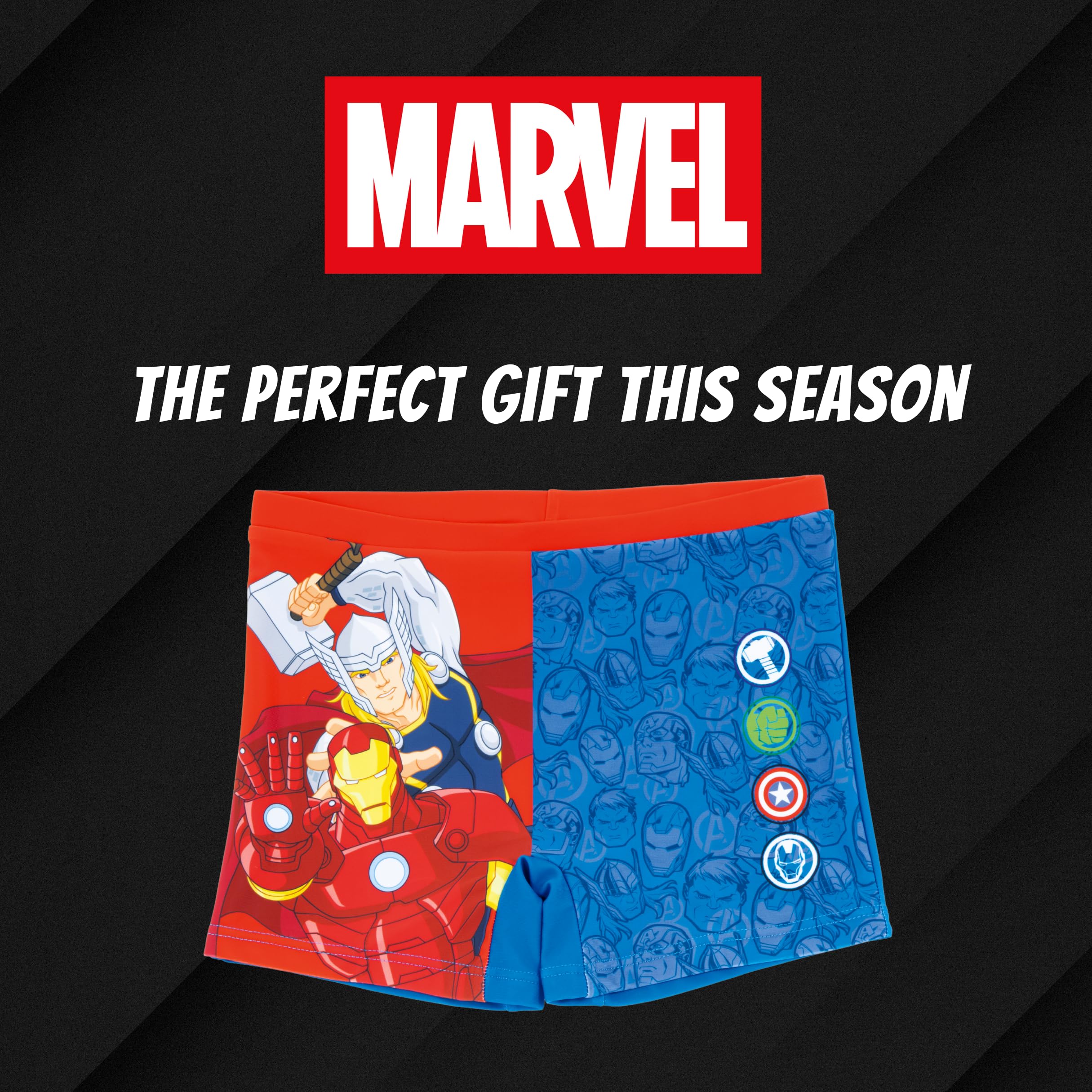 marvel-avengers-short-de-bain-bleu-gar-on-8-ans-s-chage-rapide image 8