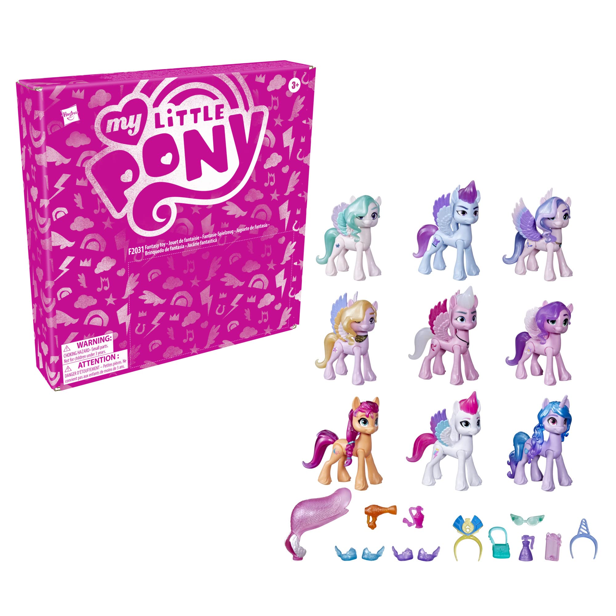 my-little-pony-a-new-generation-coffret-gala-royal-9-poneys image 2