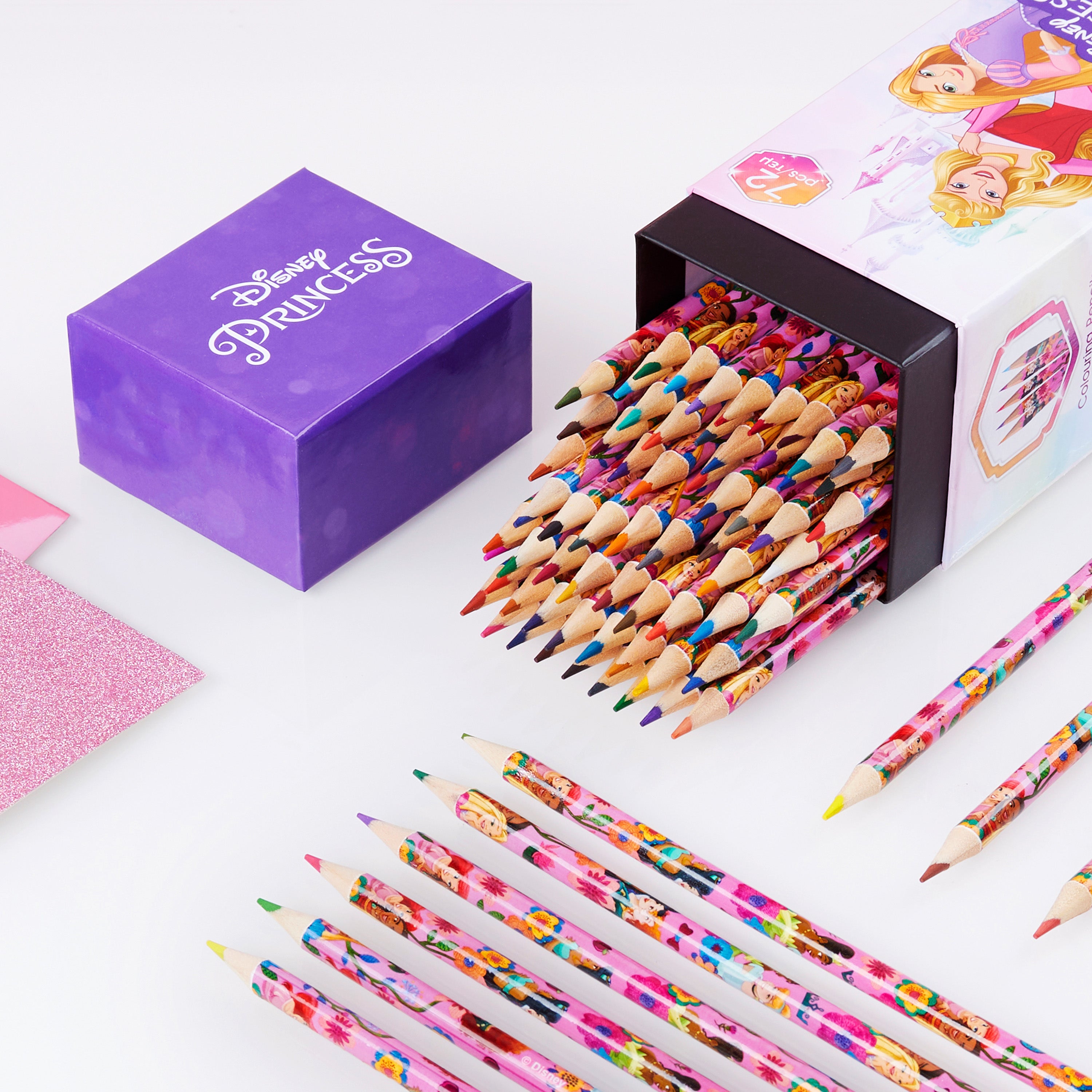 disney-princess-bo-te-72-crayons-couleur-coloriage-enfant-violet image 2