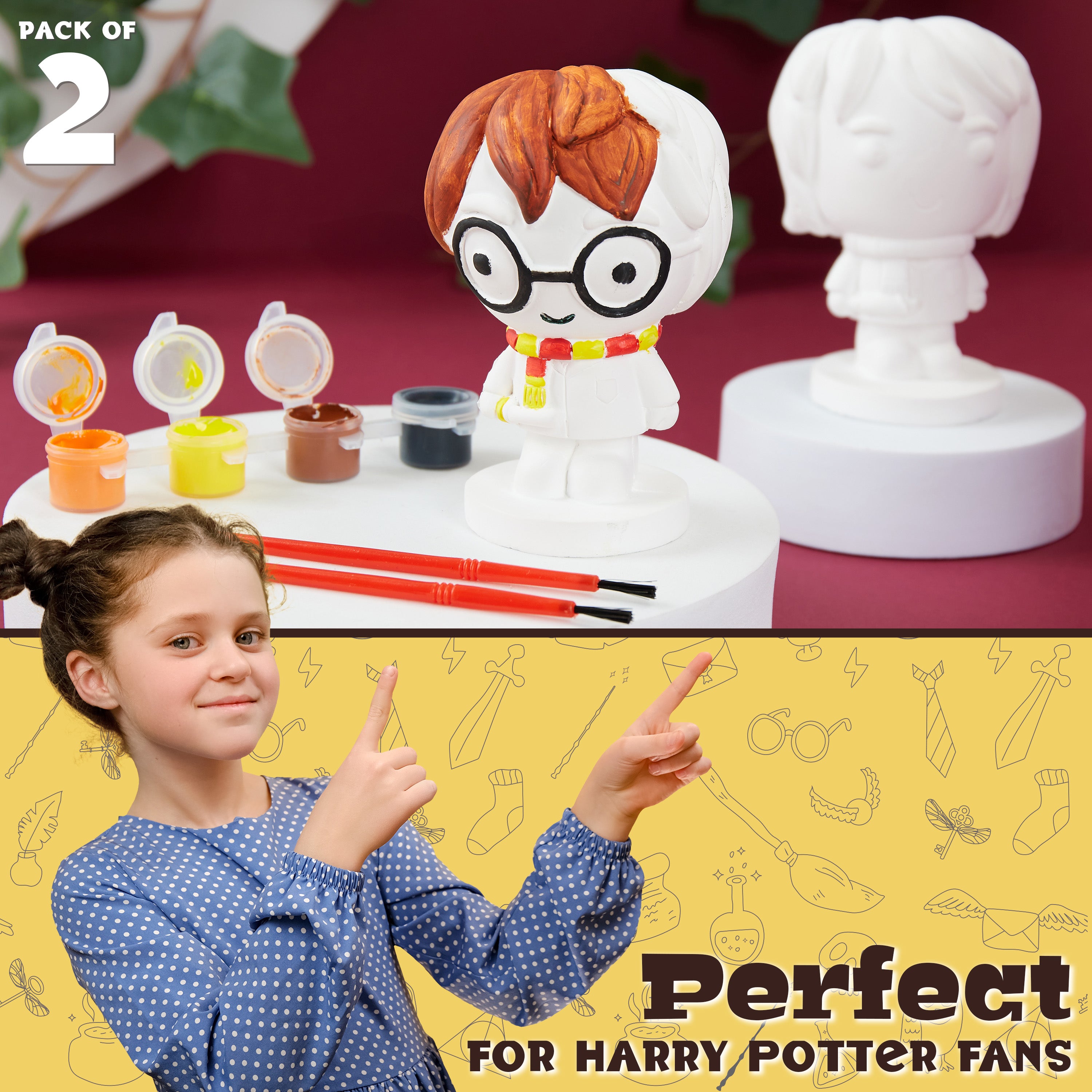 get-trend-harry-potter-kit-peinture-enfant-figurines-peindre image 3