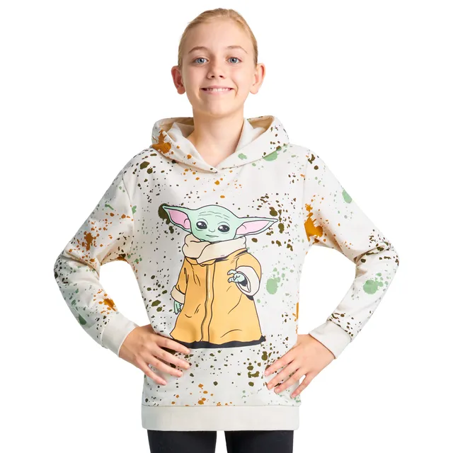 disney-baby-yoda-sweat-capuche-fille-9-10-ans-coton image 1