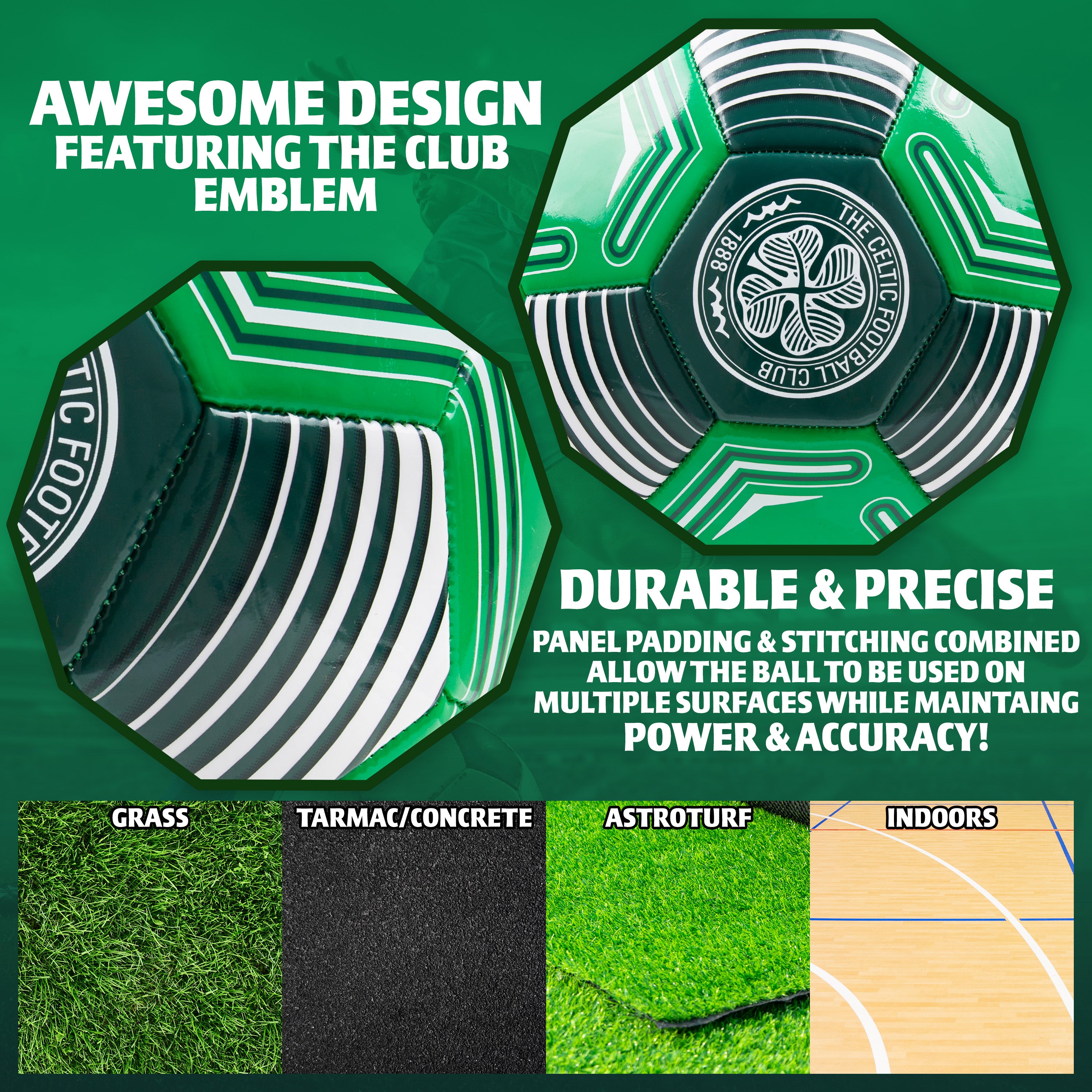 celtic-f-c-ballon-de-foot-taille-3-enfant-entra-nement-club image 5