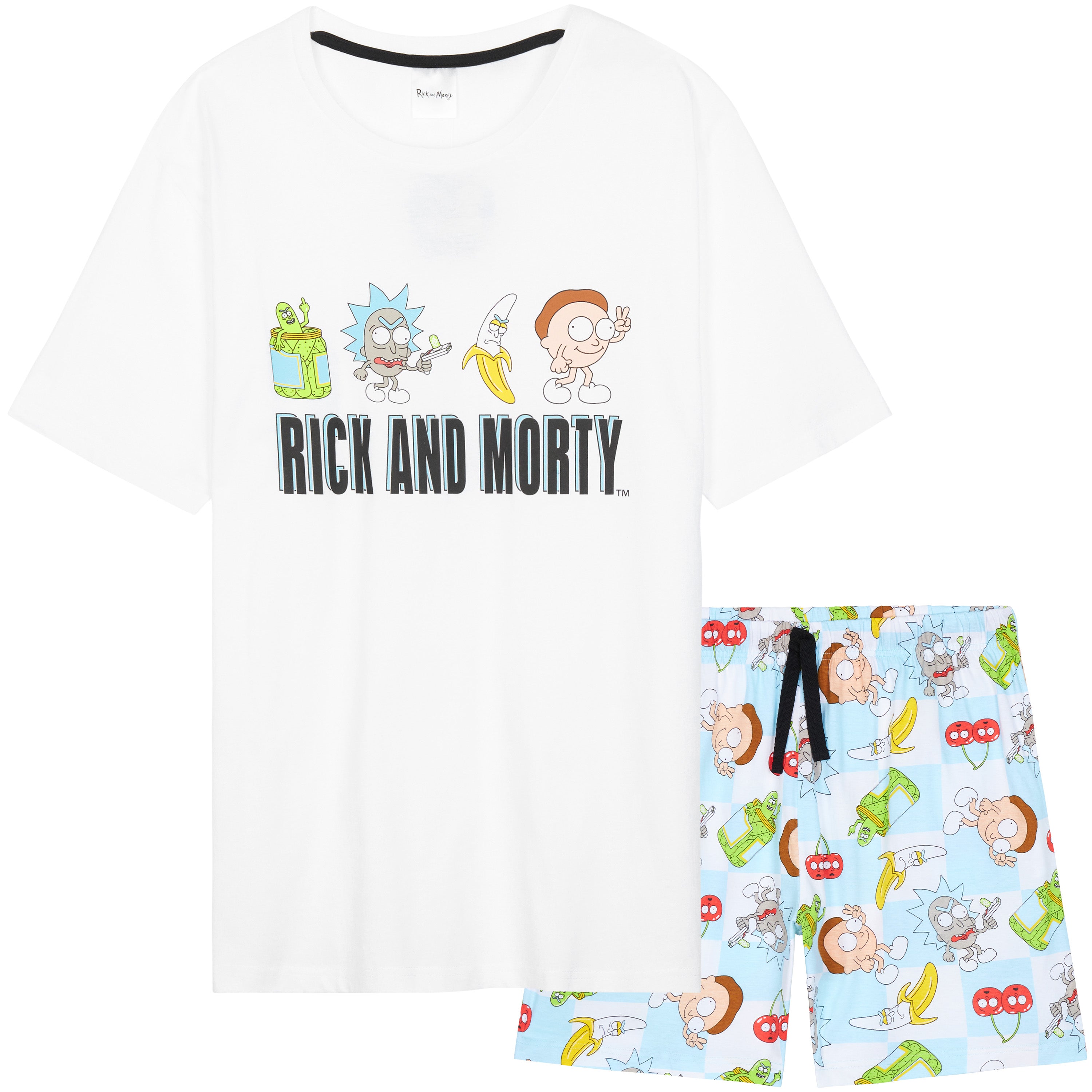 get-trend-rick-and-morty-pyjama-homme-short-taille-l-t image 1