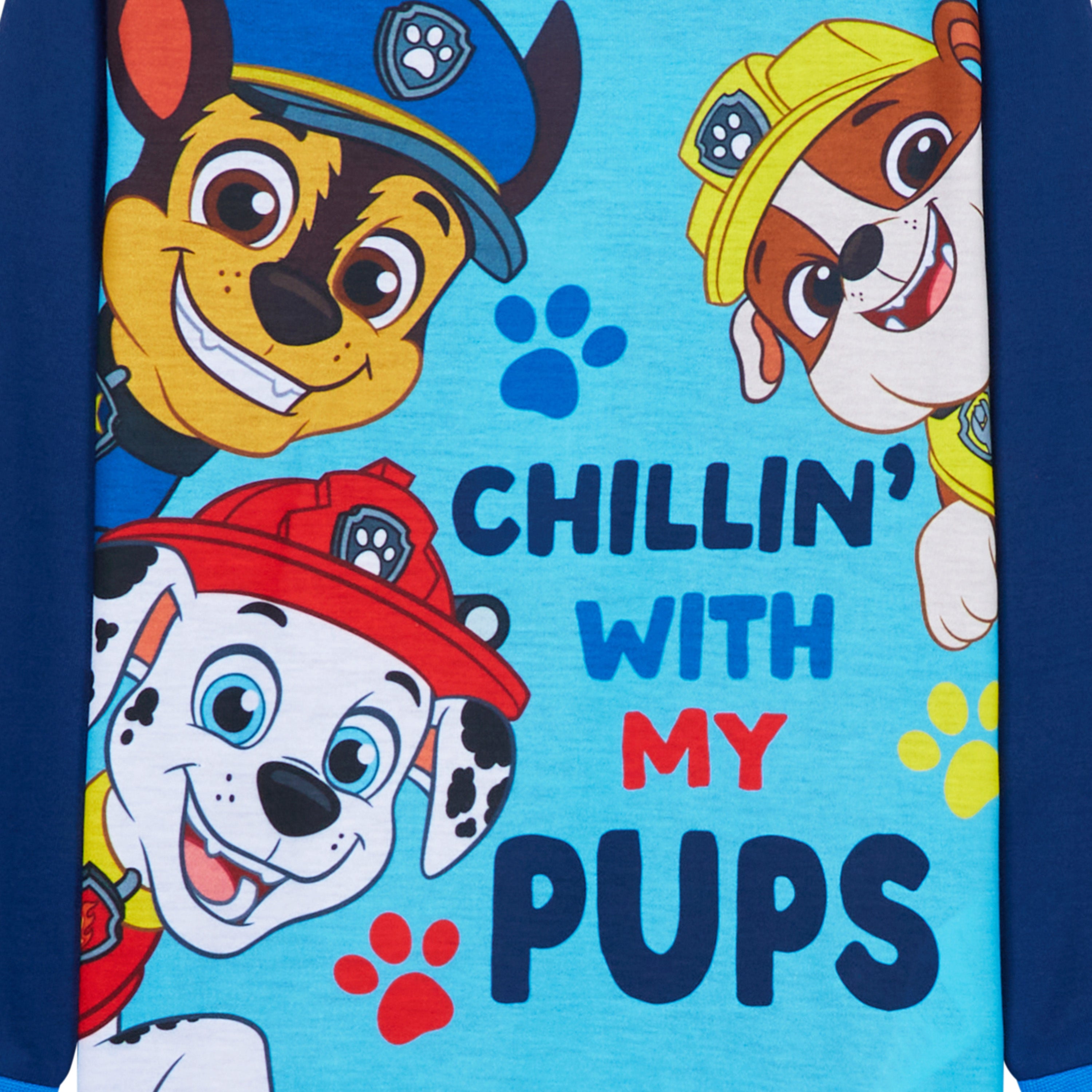 paw-patrol-pyjama-gar-on-long-2-pi-ces-coton-pat-patrouille image 2