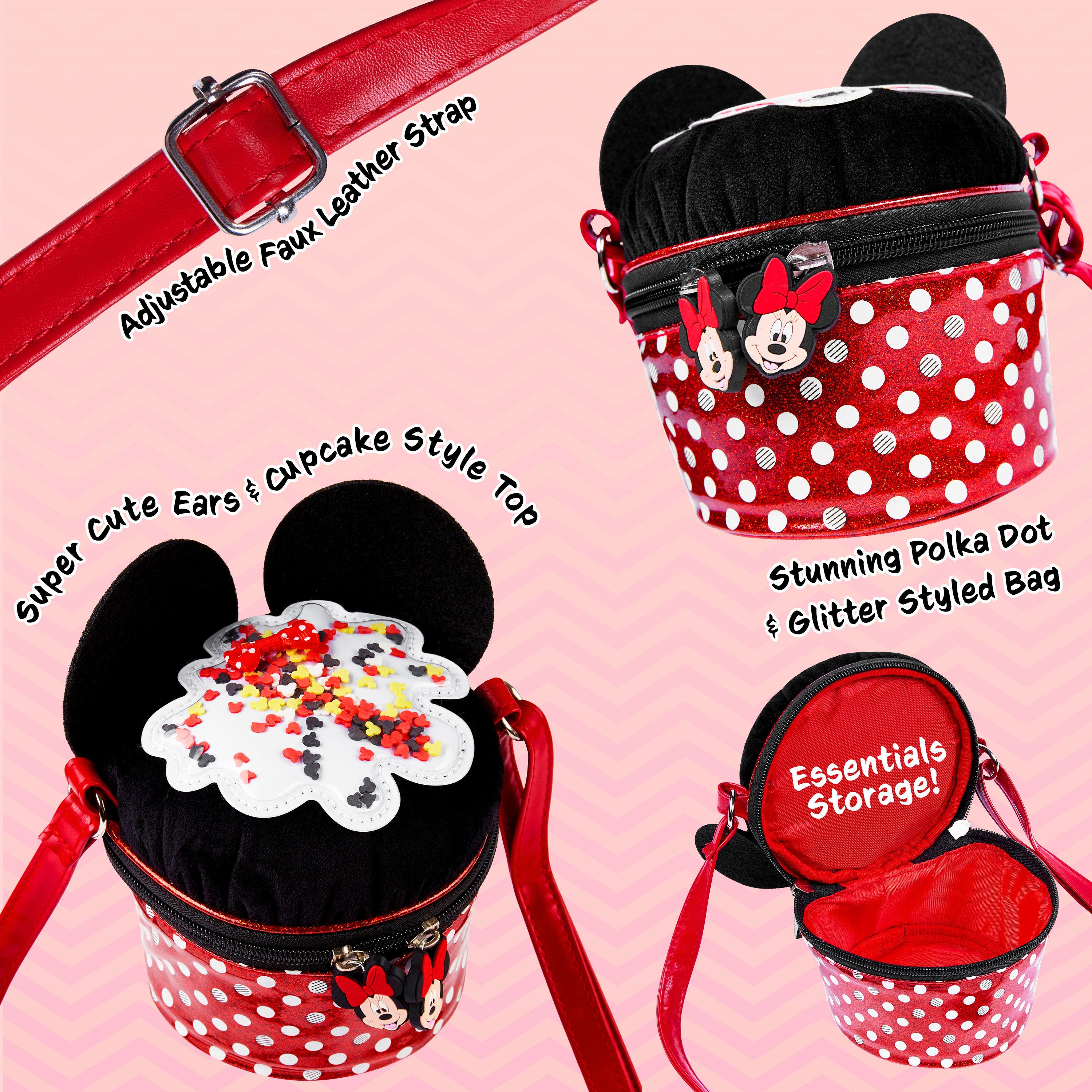disney-minnie-sac-bandouli-re-fille-rouge-oreilles-3d image 4