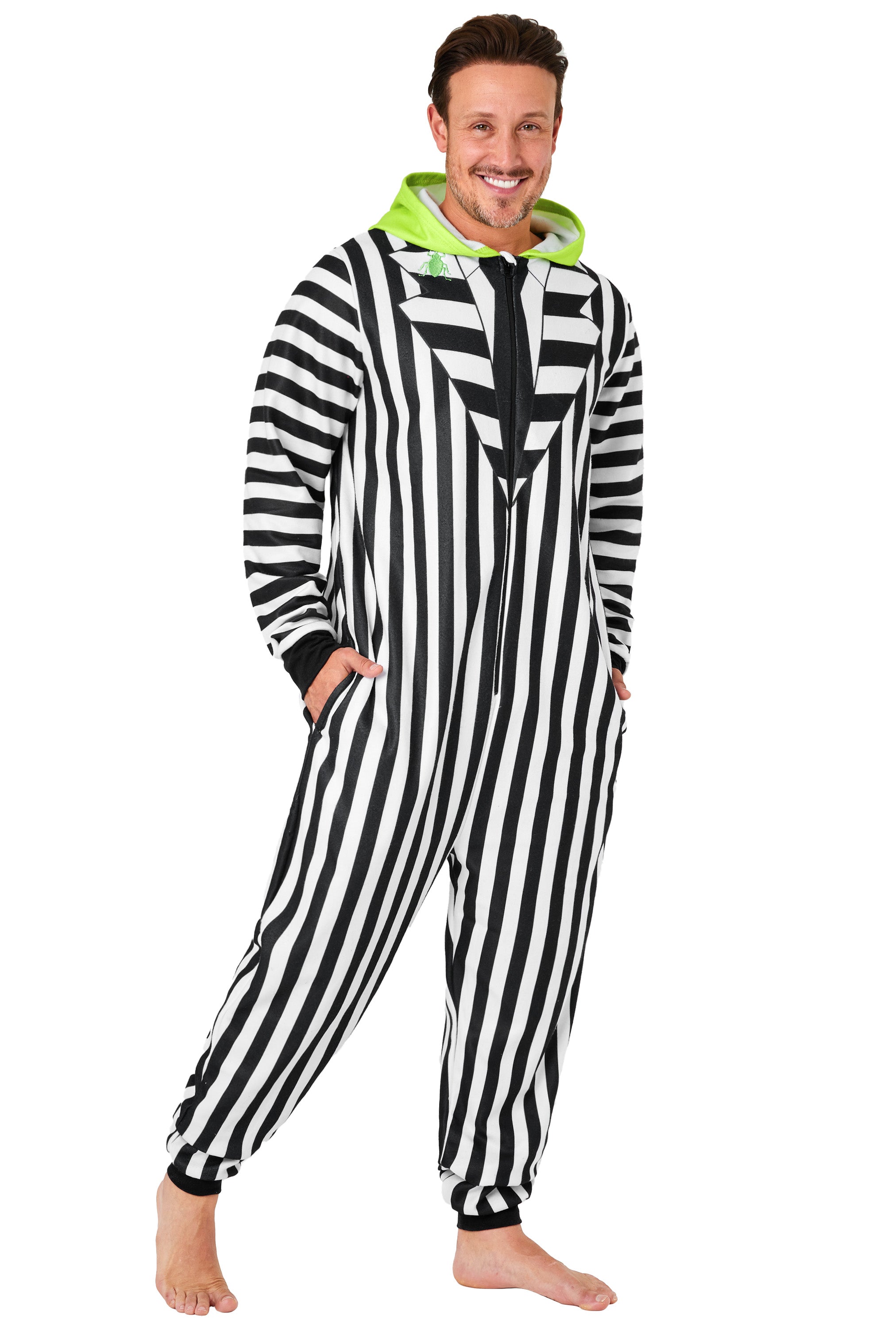 beetlejuice-combinaison-homme-polaire-capuche-ray-e image 1