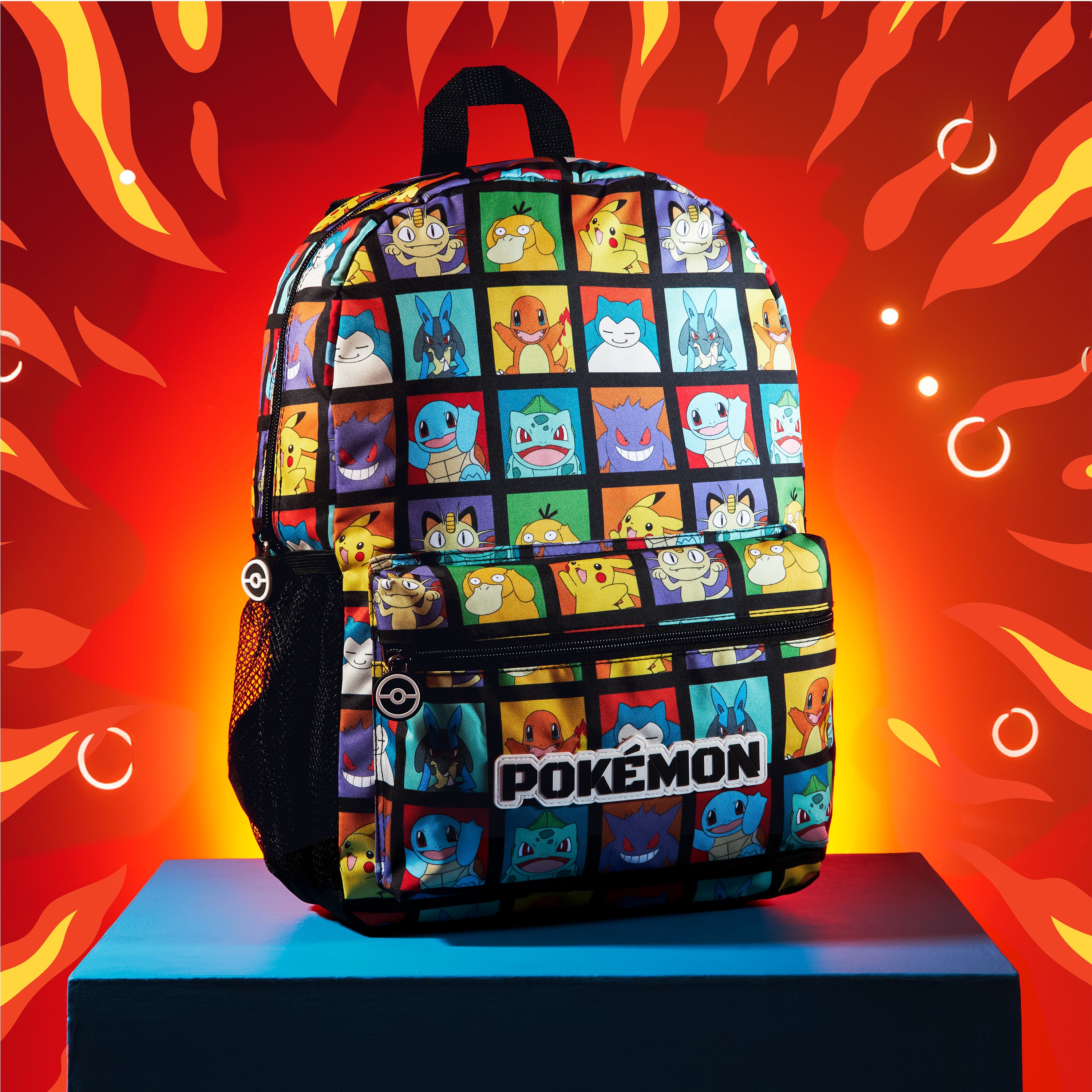 pok-mon-sac-dos-pikachu-enfant-40cm-poches-zipp-es image 5