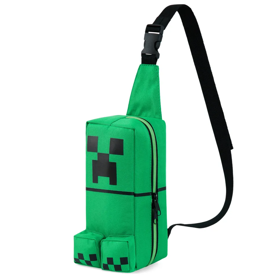 minecraft-creeper-sac-bandouli-re-enfant-sangle-r-glable image 1