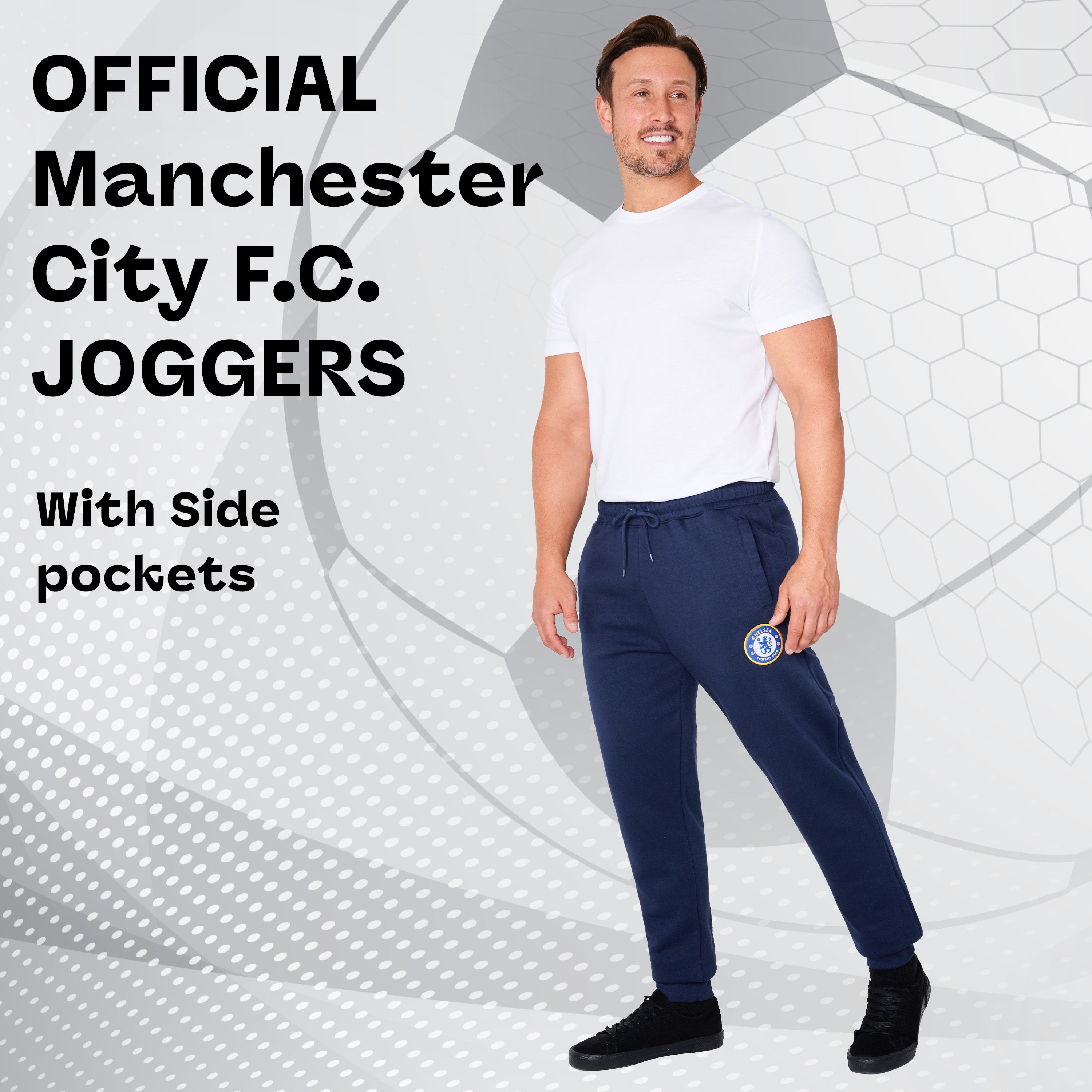 chelsea-jogging-homme-molleton-poches-logo-officiel image 3
