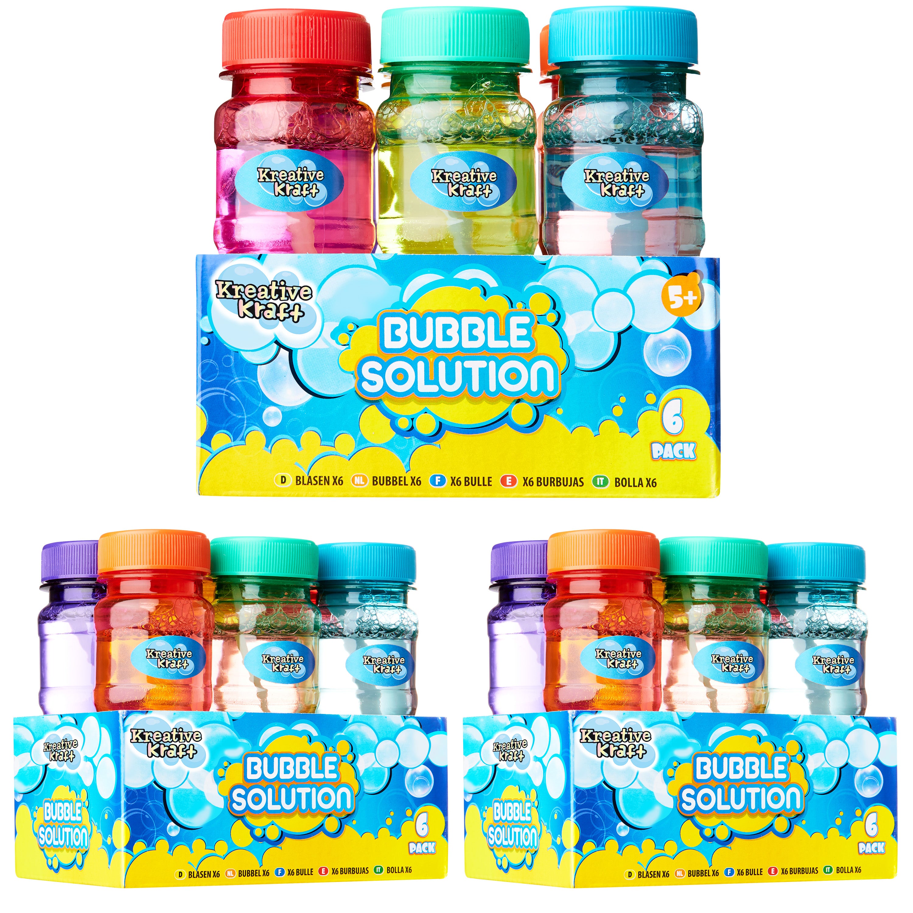 kreativekraft-mini-bottles-liquide-bulles-enfant-lot-3 image 1