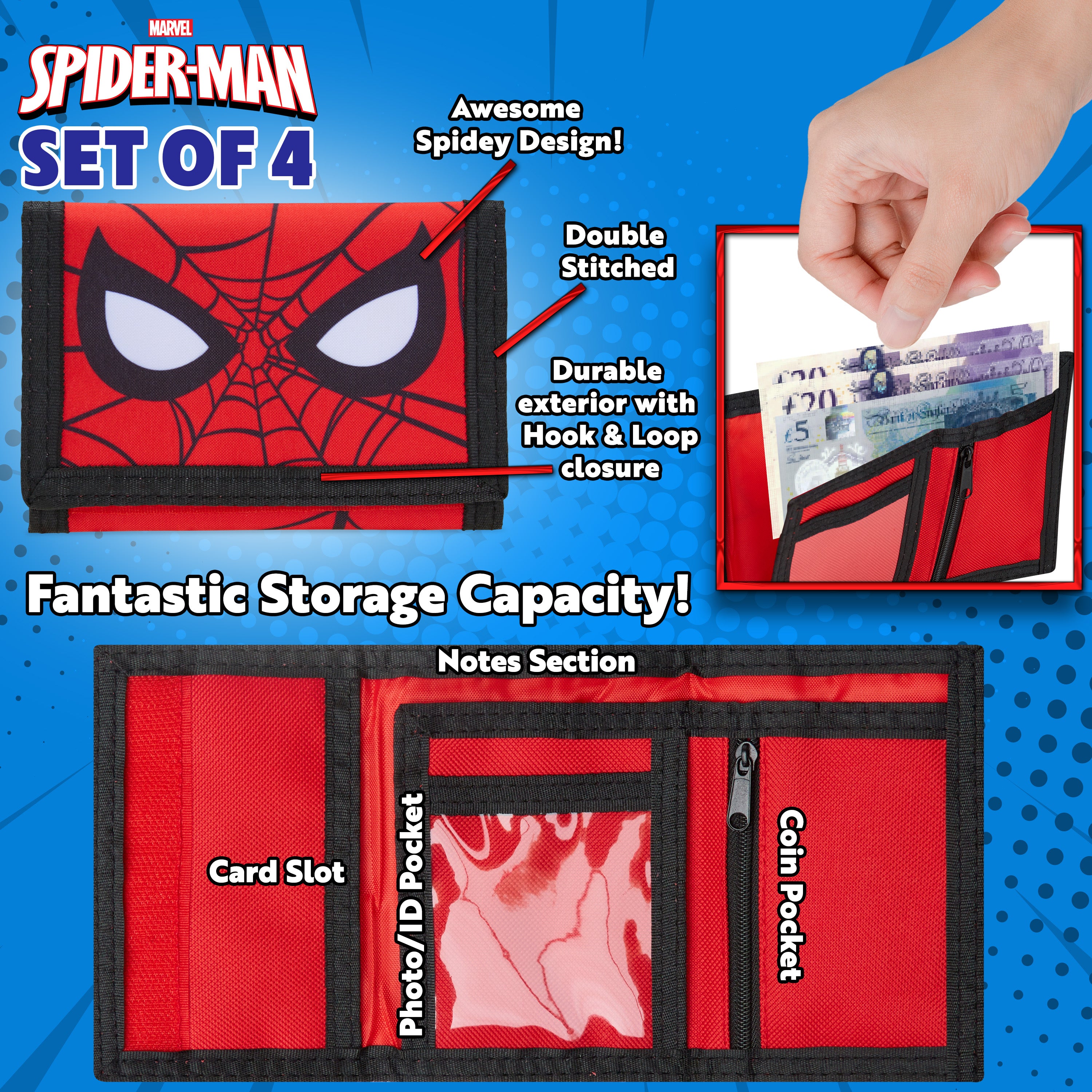 marvel-spider-man-sac-dos-cole-4-pi-ces-gar-on image 4