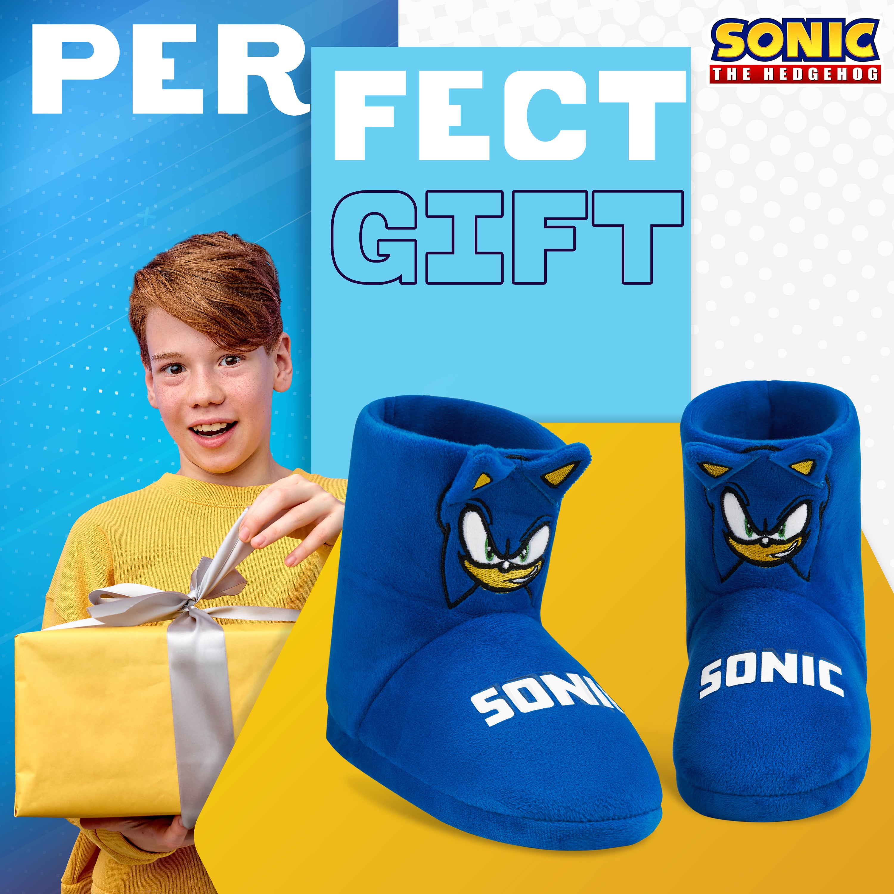 sonic-pantoufles-gar-on-3d-chaudes-ant-d-rapantes image 3