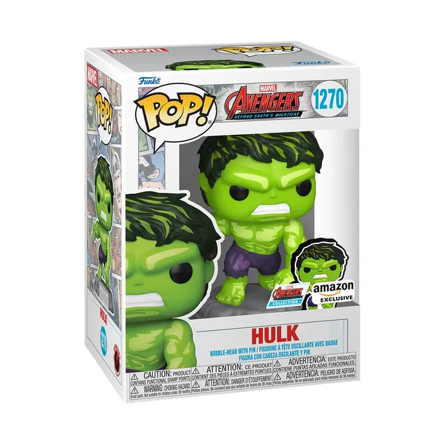 funko-pop-marvel-comics-hulk-pin-figurine-vinyle-a60 image 1