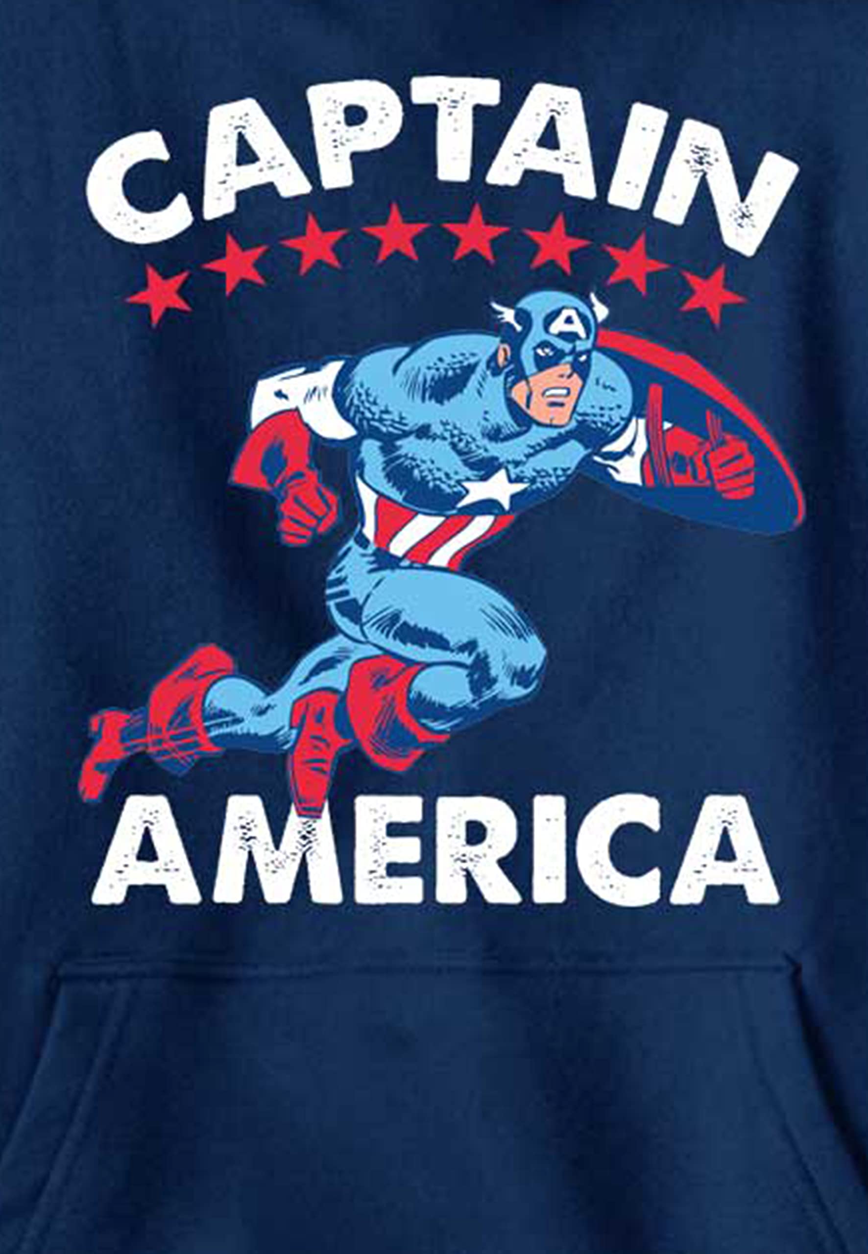 marvel-captain-america-sweat-capuche-enfant-9-ans-coton image 2