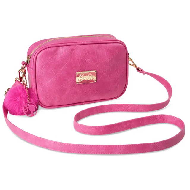 barbie-sac-fille-bandouli-re-zipp-sangle-r-glable-rose image 1