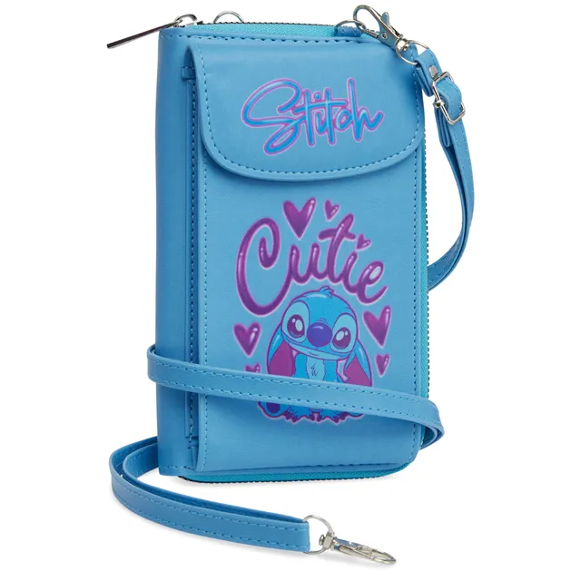 disney-stitch-sac-bandouli-re-t-l-phone-fille-bleu image 1