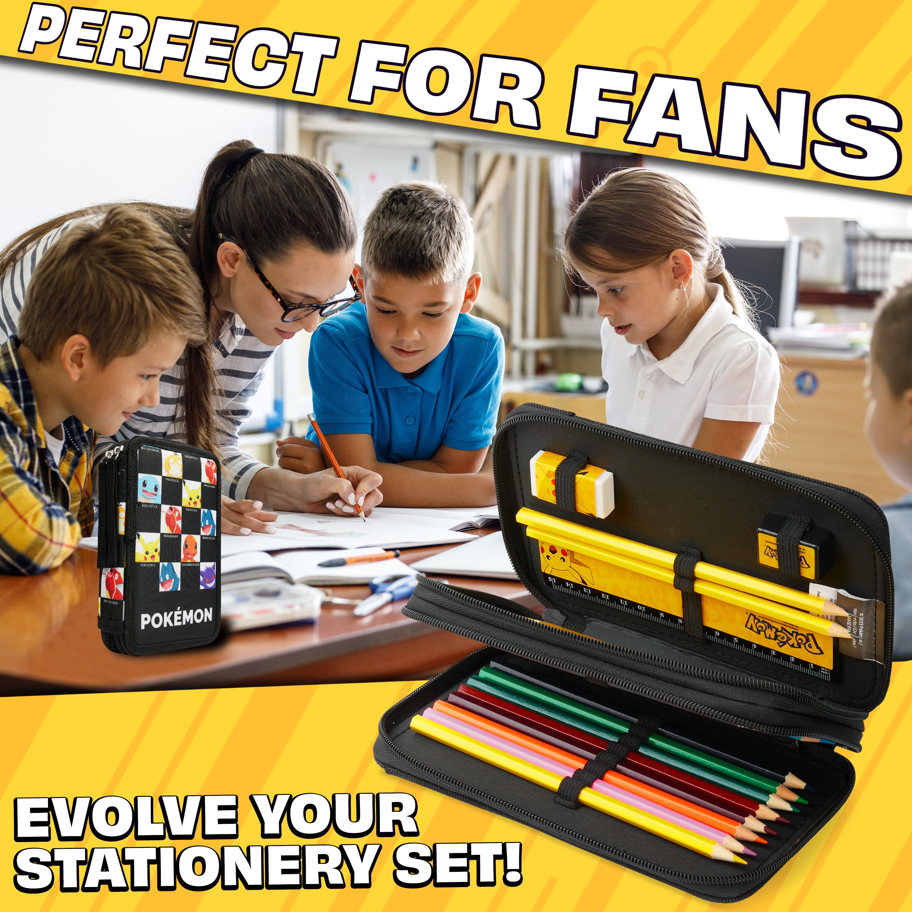 pok-mon-trousse-garnie-enfant-pikachu-personnages image 2