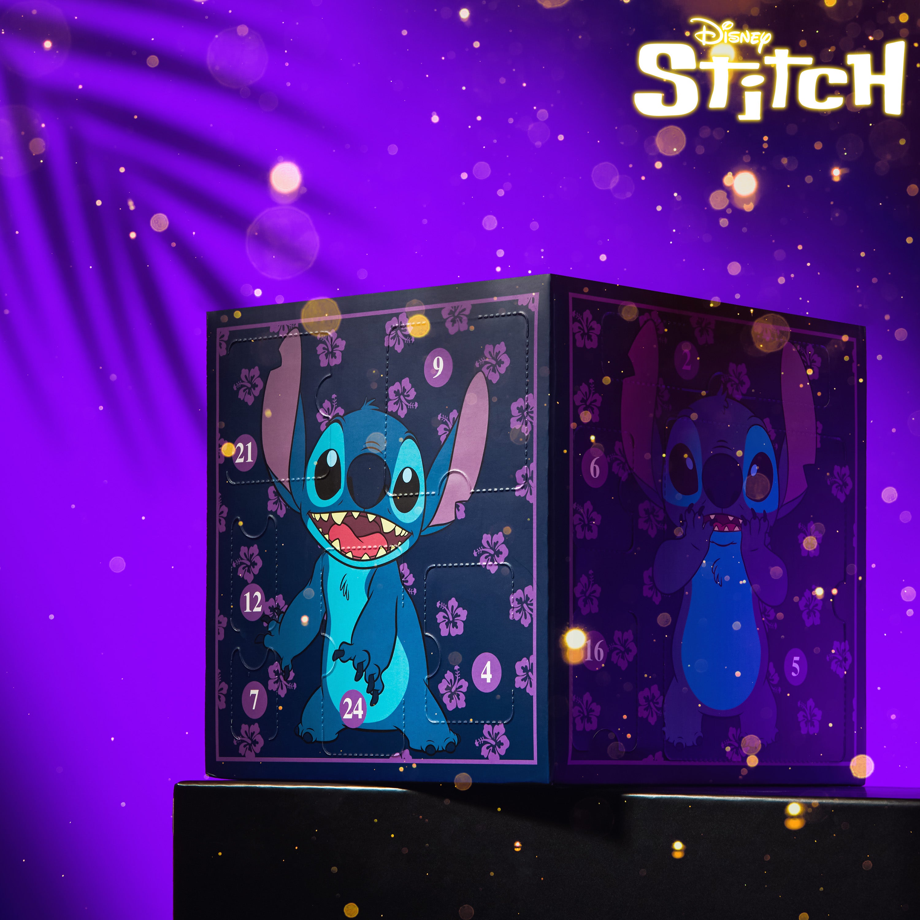 disney-stitch-calendrier-avent-2025-cube-violet-papeterie-24 image 2