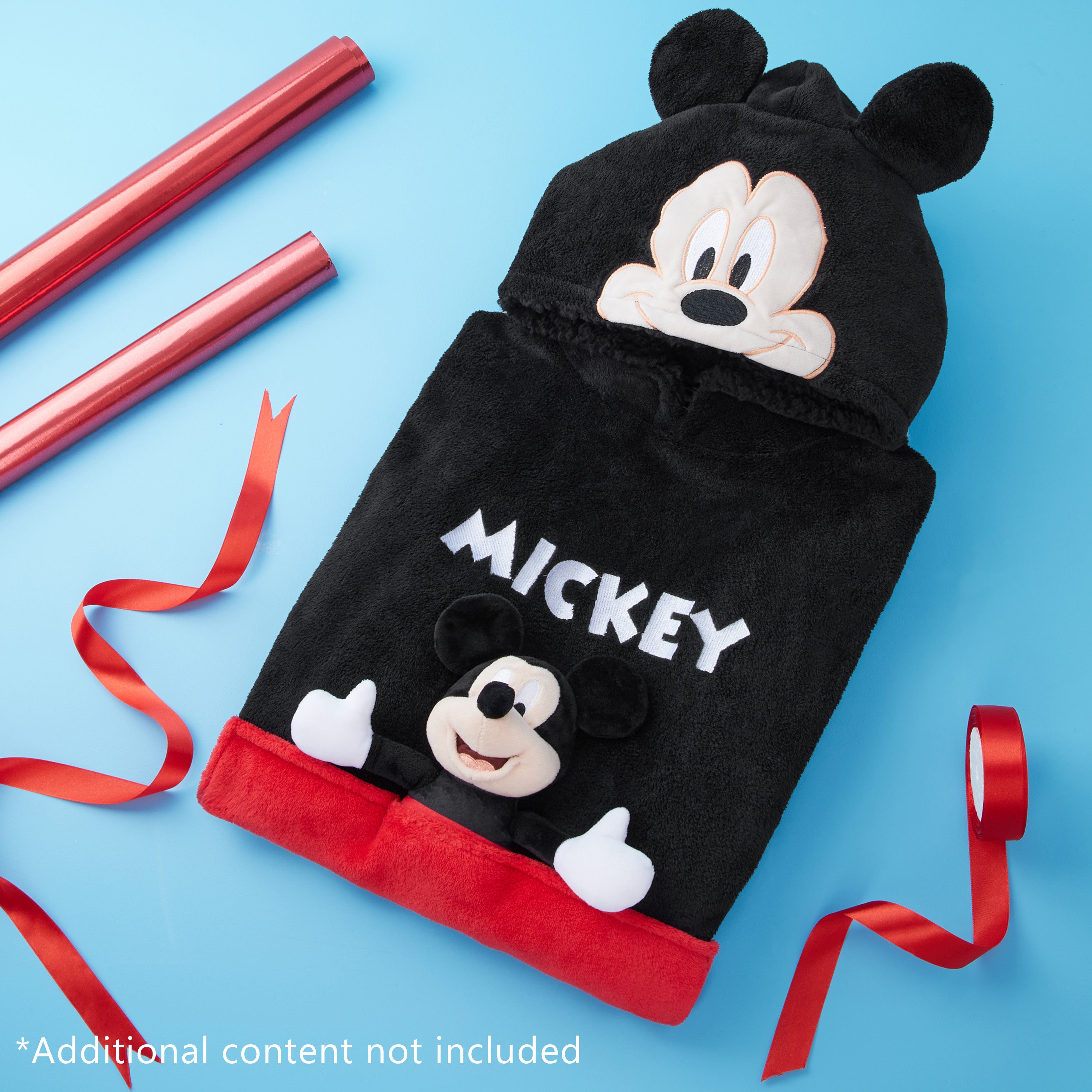 disney-mickey-hoodie-plaid-enfant-polaire-avec-peluche image 2
