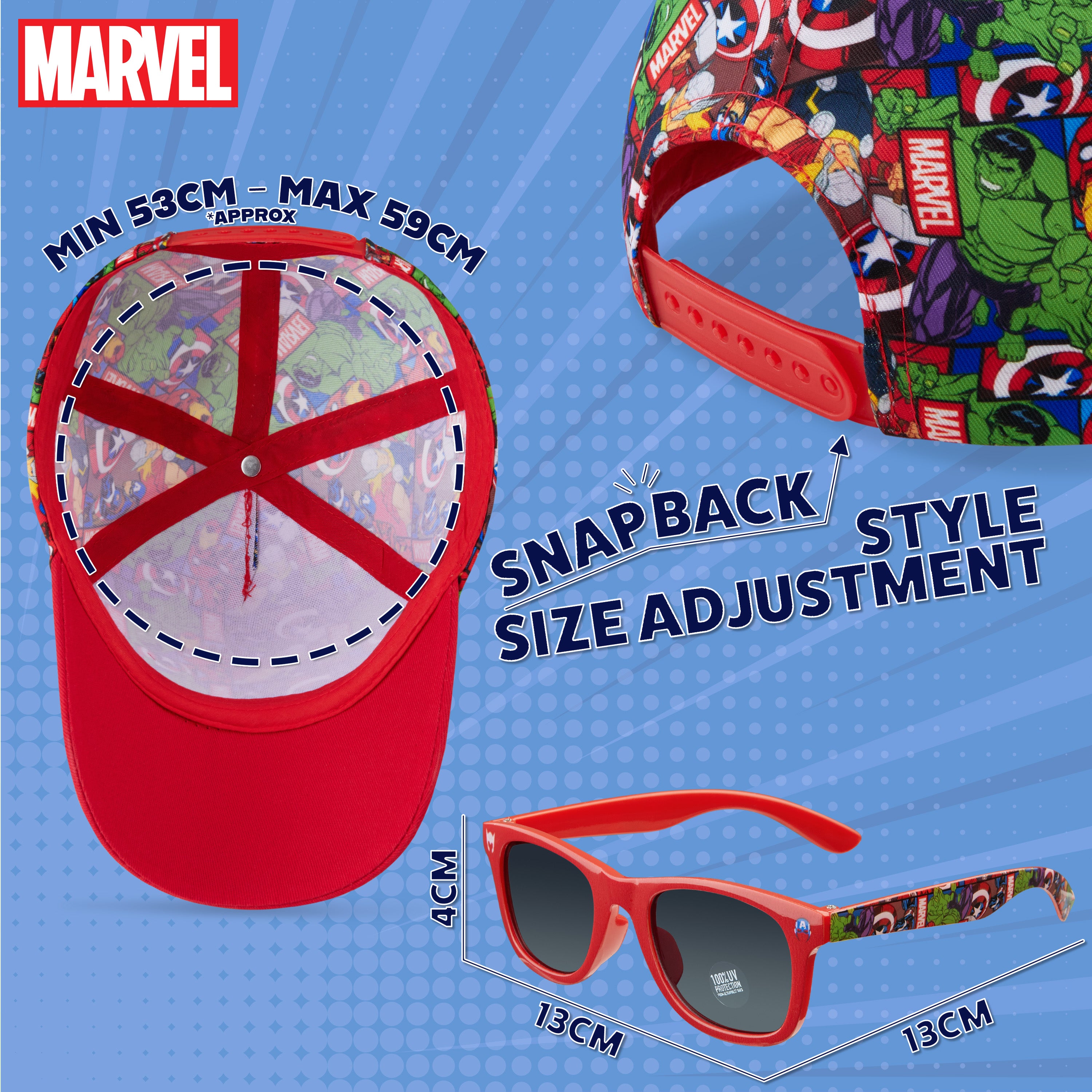 marvel-casquette-gar-on-spiderman-lunettes-uv image 6