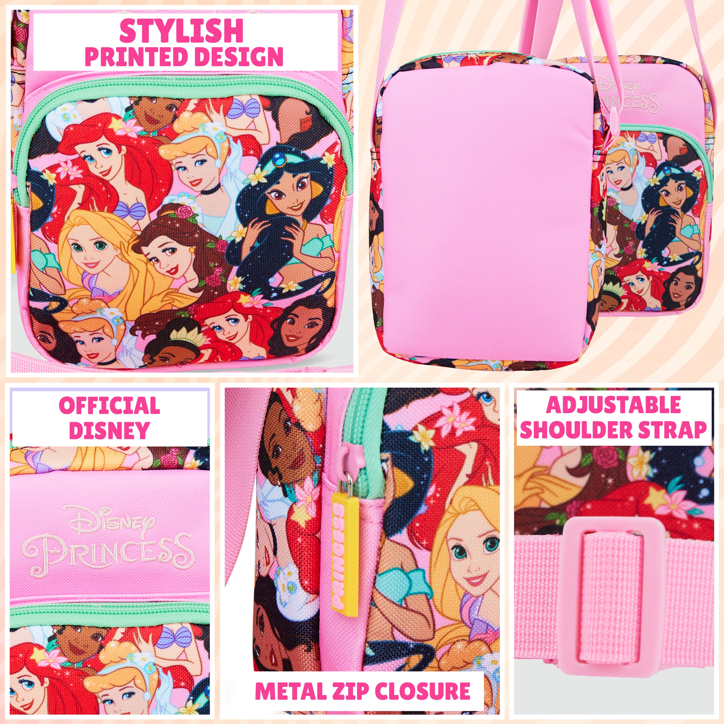 get-trend-girls-disney-princess-sac-bandouli-re-fille-ajustable image 4