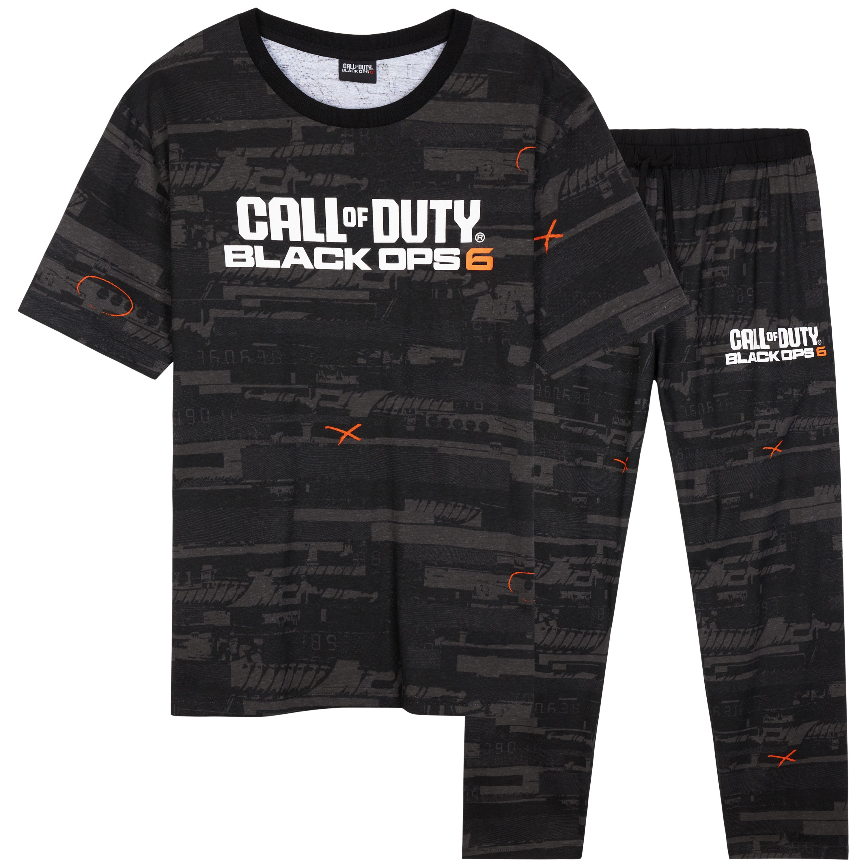call-of-duty-black-ops-6-pyjama-homme-t-shirt-pantalon-taille-m image 1