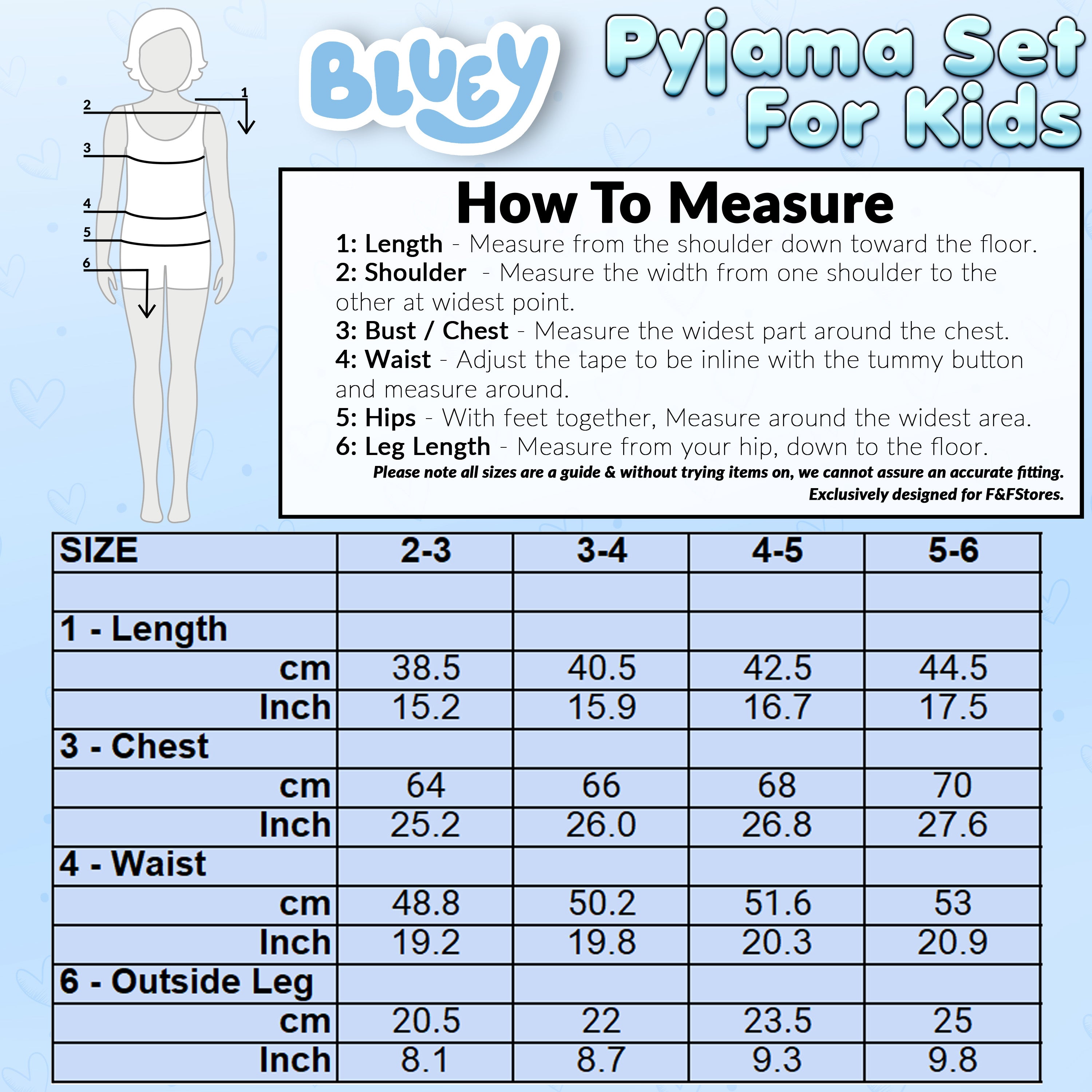 bluey-pyjama-enfant-short-2-pi-ces-coton-5-6-ans image 6