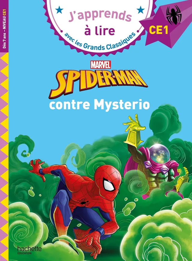 disney-marvel-spider-man-contre-mysterio-livre-ce1 image 1