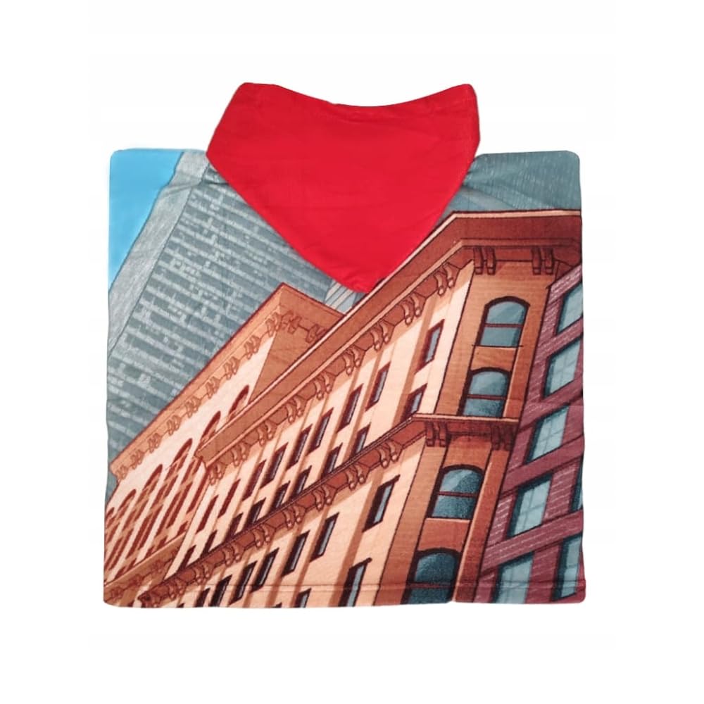 marvel-spiderman-poncho-plage-enfant-50x100-microcoton image 3