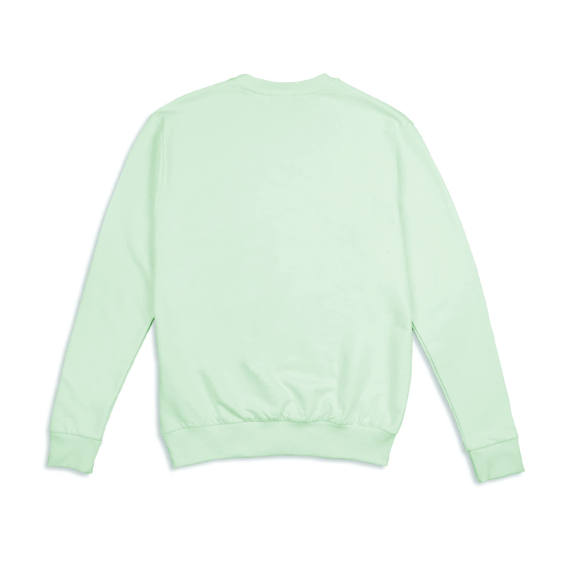 my-little-pony-papillons-fleurs-sweatshirt-femme-vert-sauge-l image 5
