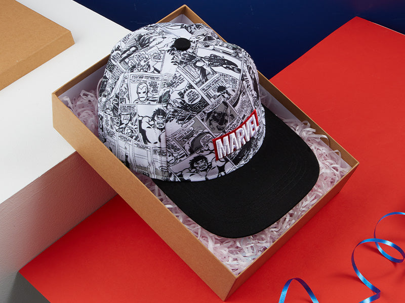 get-trend-boys-marvel-casquette-baseball-gar-on-noir-r-glable image 5