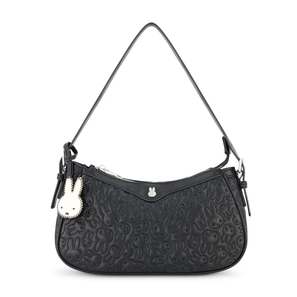 danielle-nicole-miffy-quilted-sac-paule-noir-matelass image 1