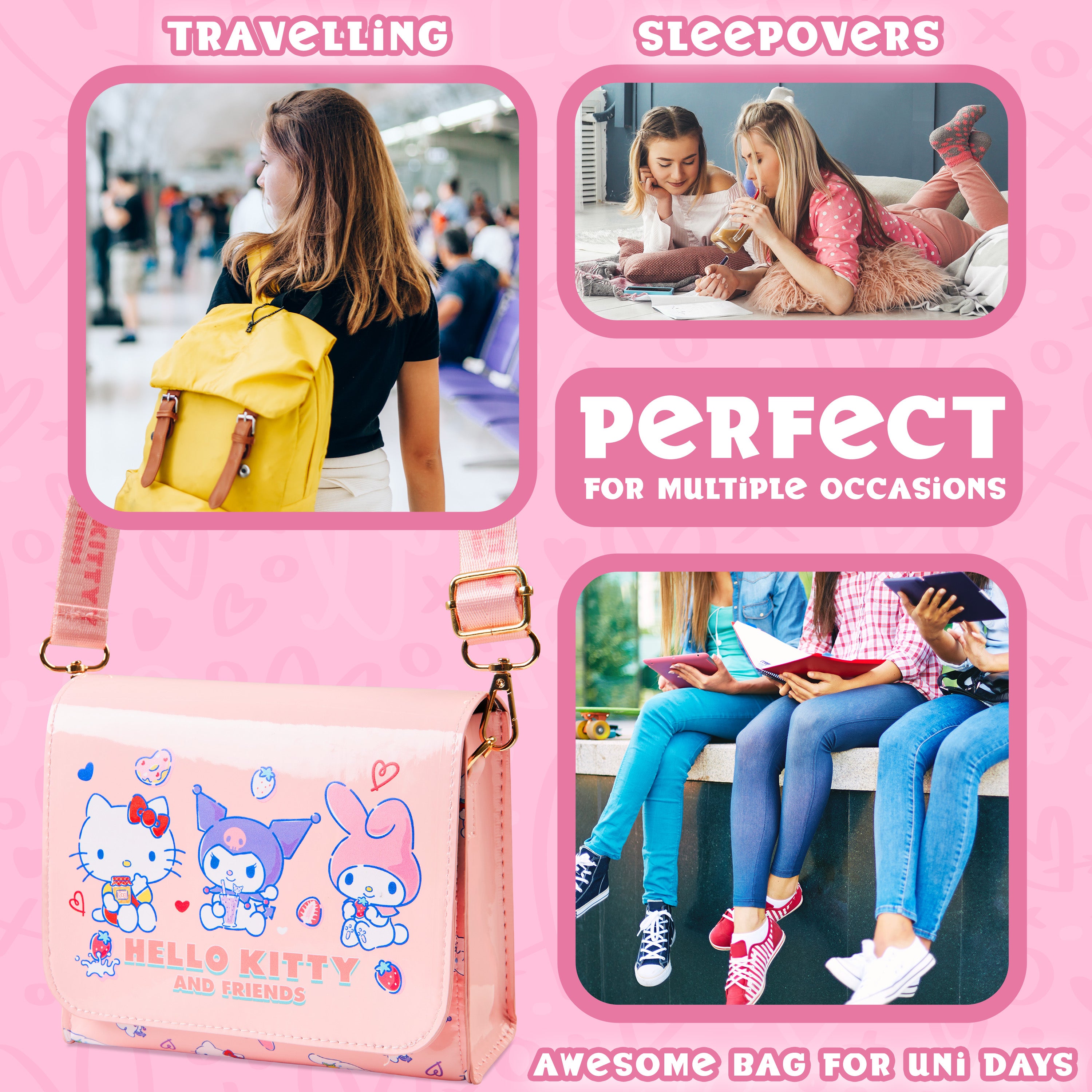hello-kitty-sac-bandouli-re-fille-r-glable-kawaii image 4