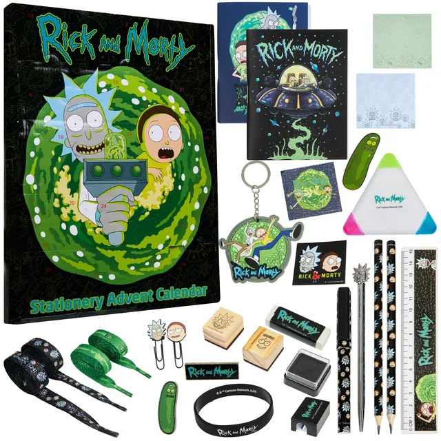 get-trend-rick-and-morty-calendrier-de-l-avent-24-surprises image 1