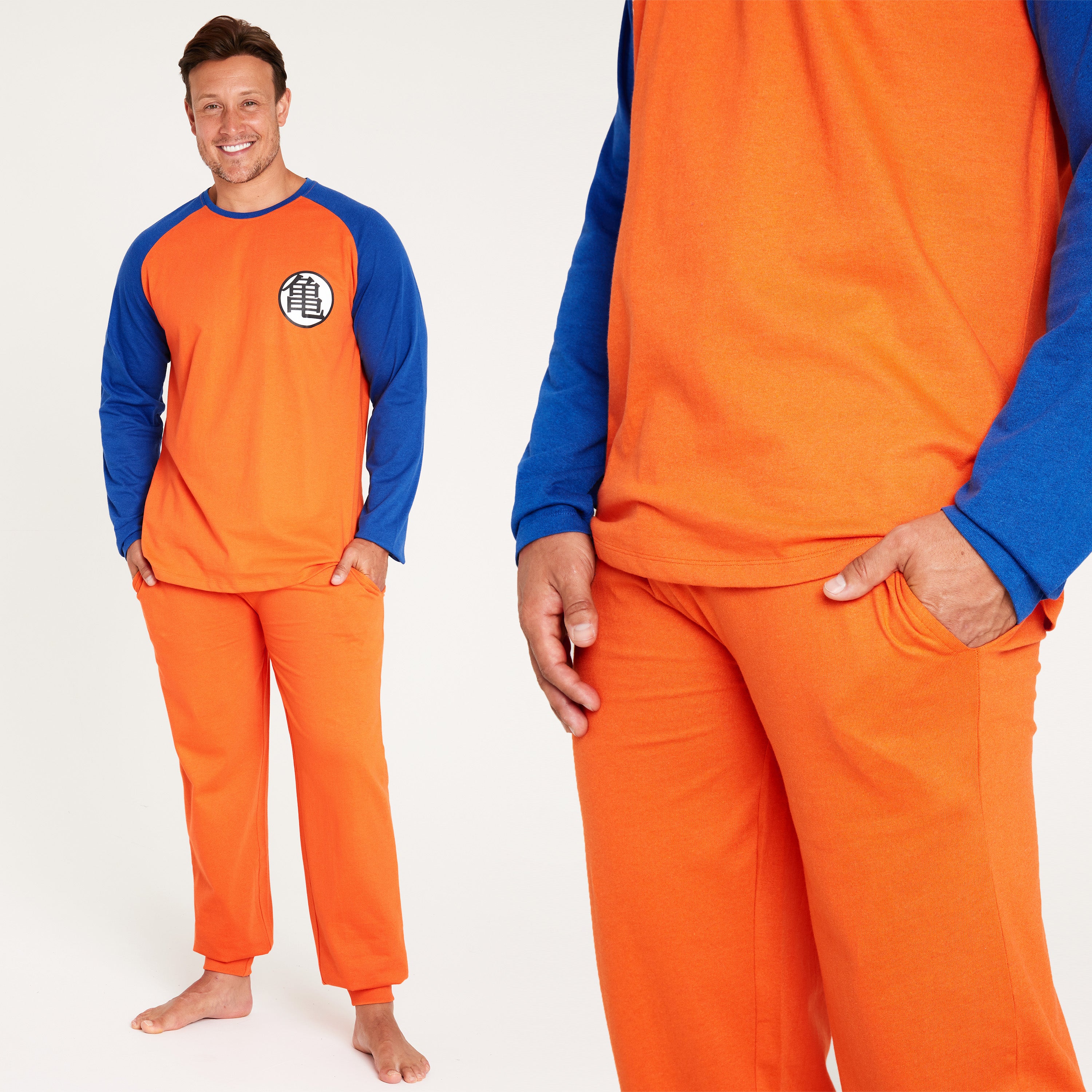 dragon-ball-z-pyjama-homme-manche-longue-taille-s-coton image 5